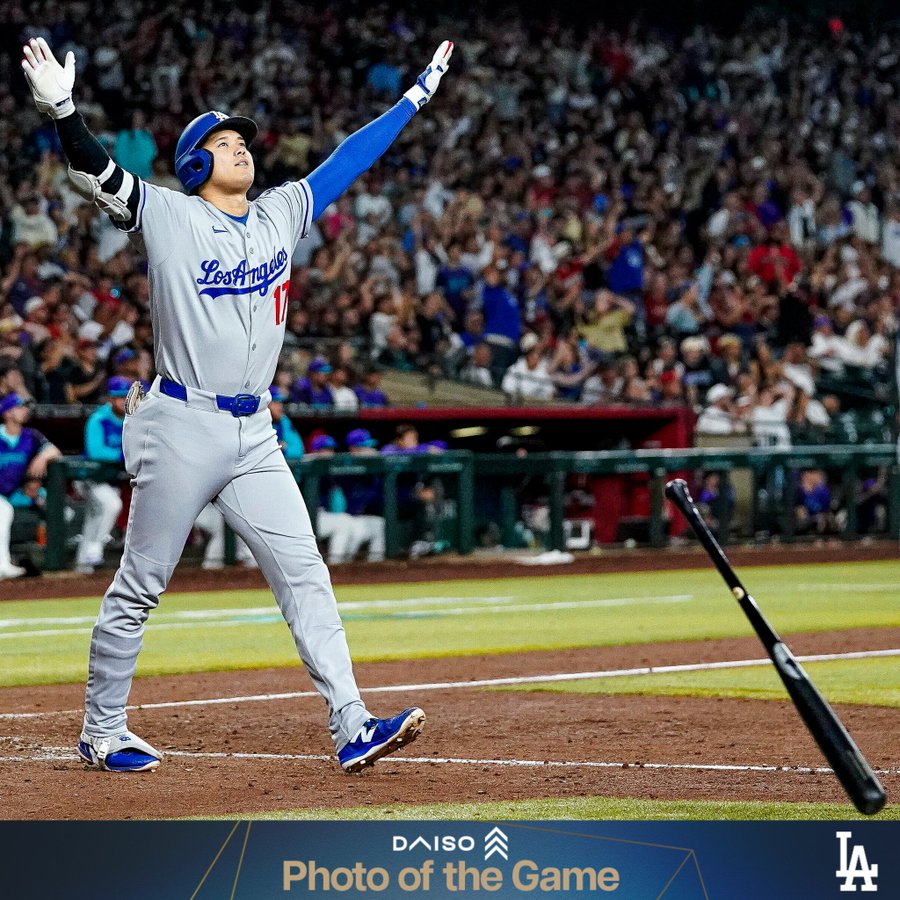 MLB》影／大谷翔平首局首打席開轟　本季第13轟出爐