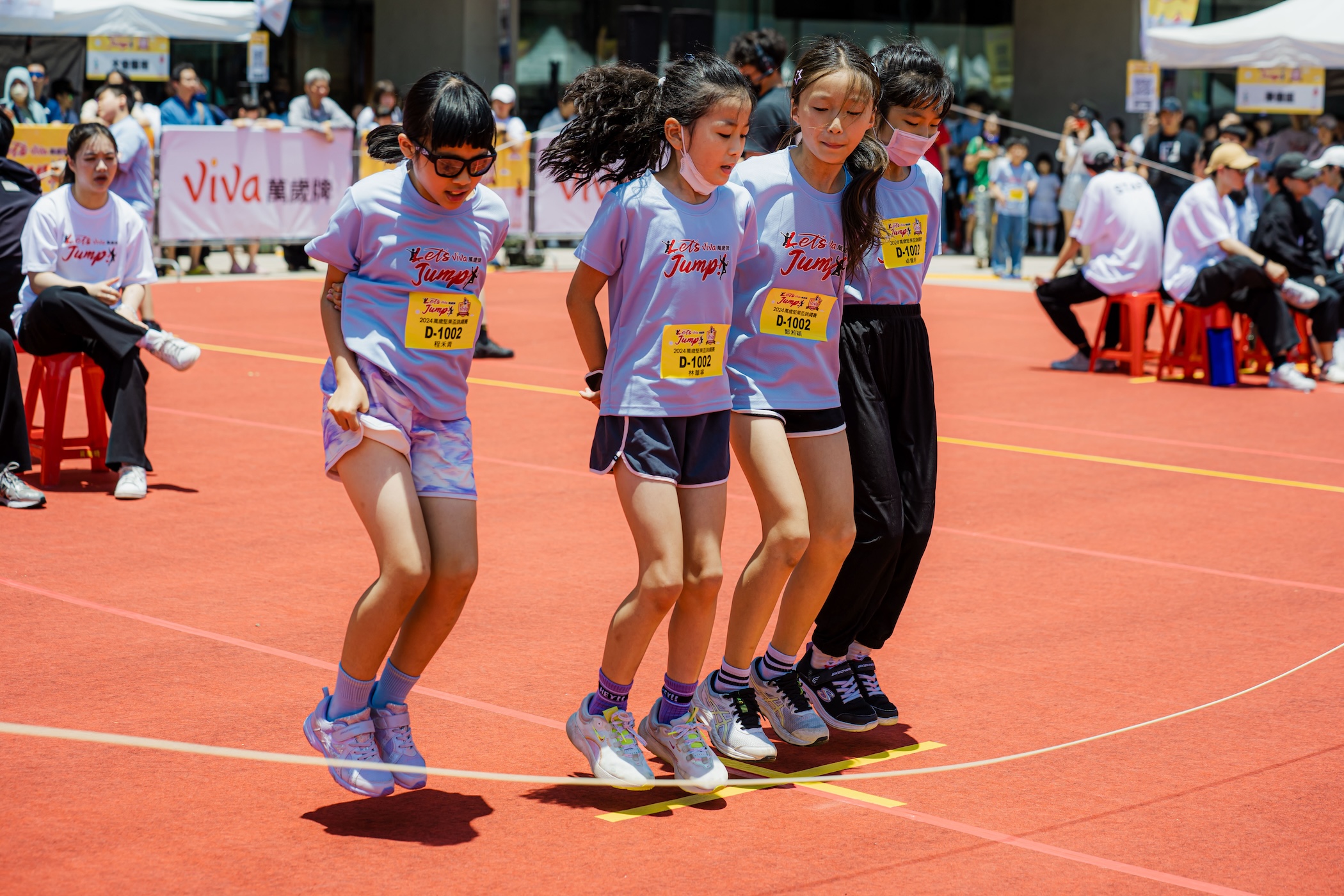 體壇》萬歲堅果盃跳繩賽　松山文創園區登場　關卡融合親子互動與團隊合作