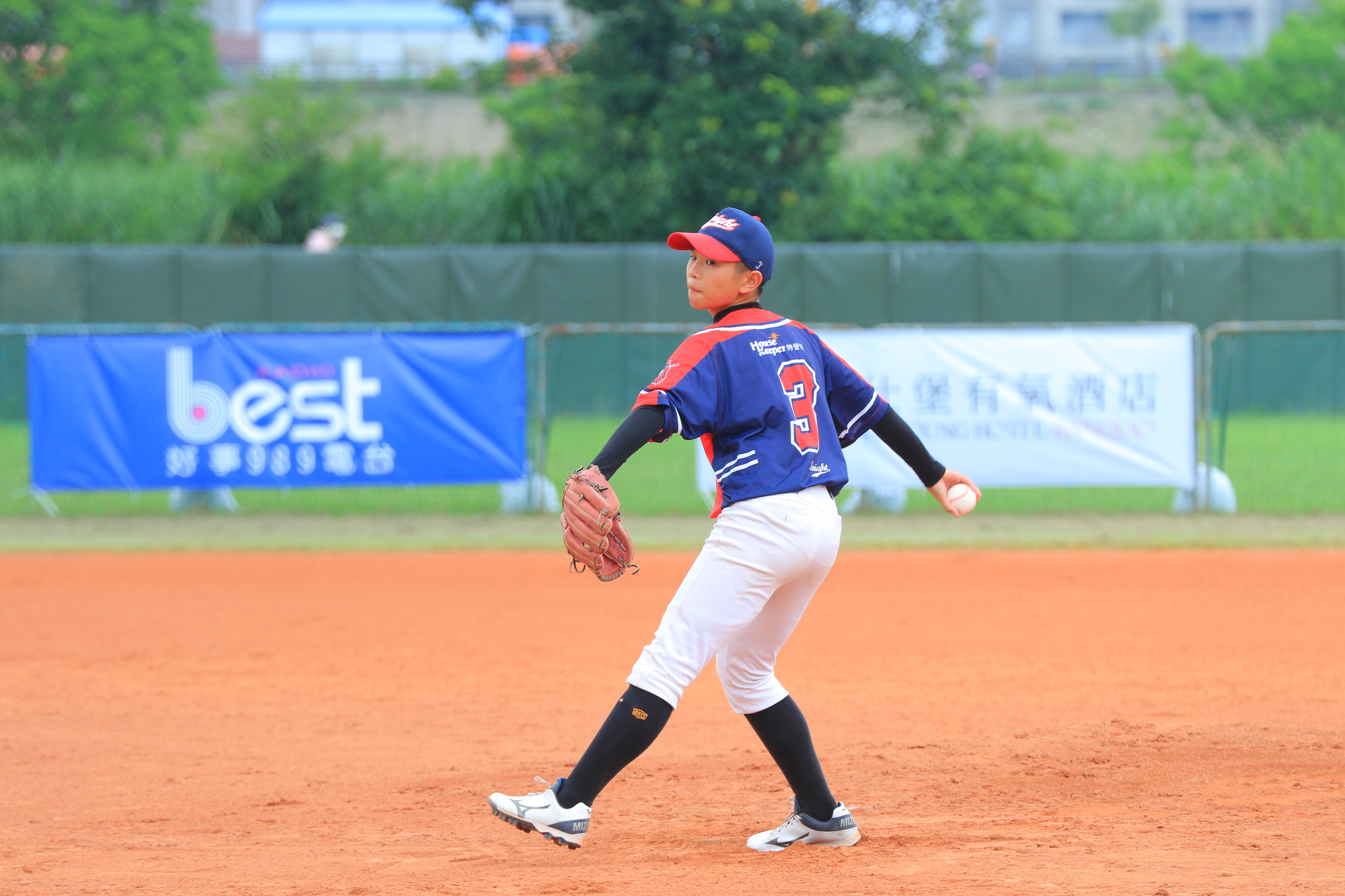 TLLB CUP U13》鄭宇辰6局14K！　台中騎士15盜跑進4強