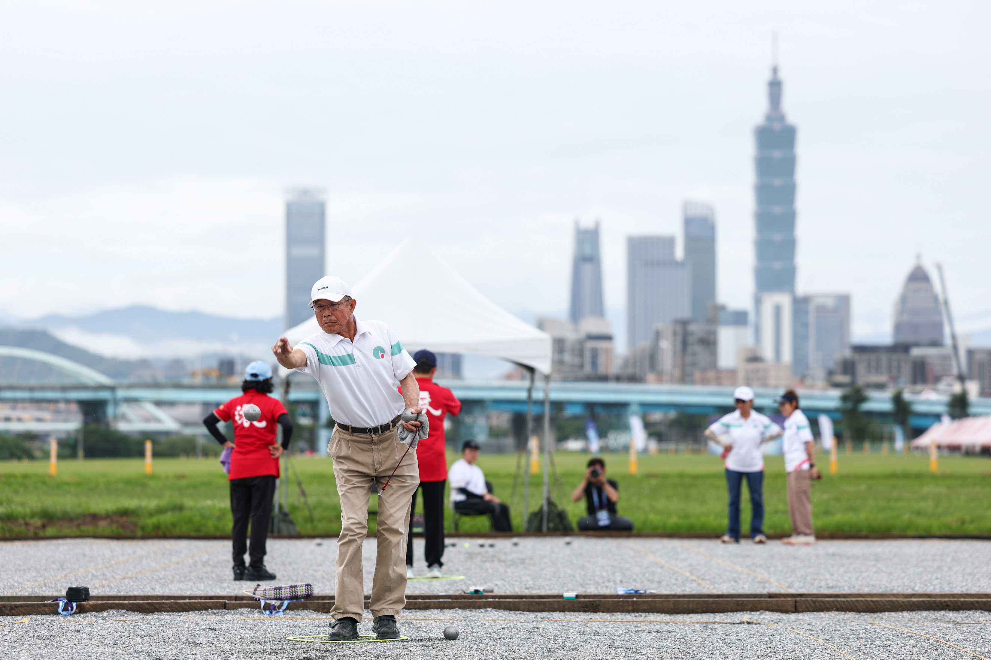 世壯運》最優雅的對決！法式滾球開打　鼓勵老人家走出戶外