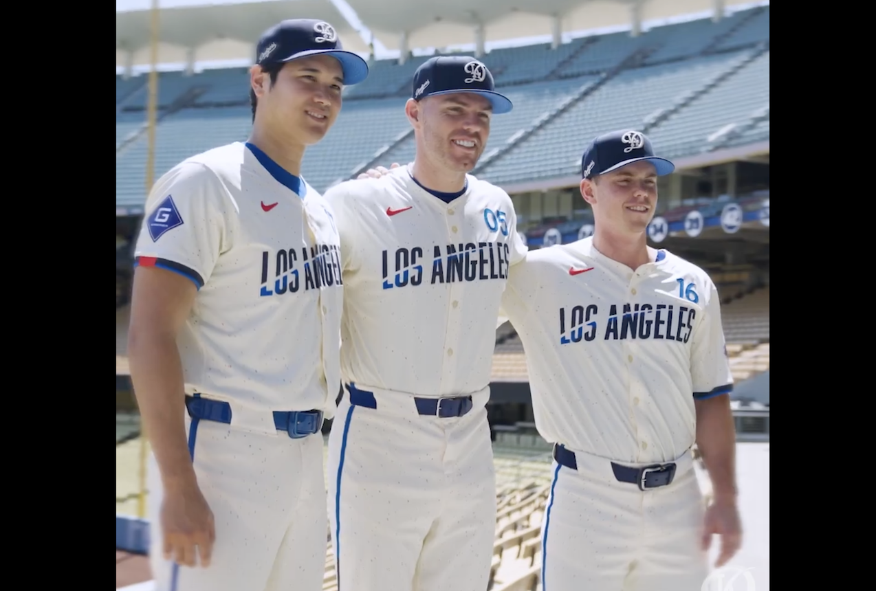 MLB》影／道奇新款城市球衣　美媒毒舌：大谷翔平穿上也不吸睛