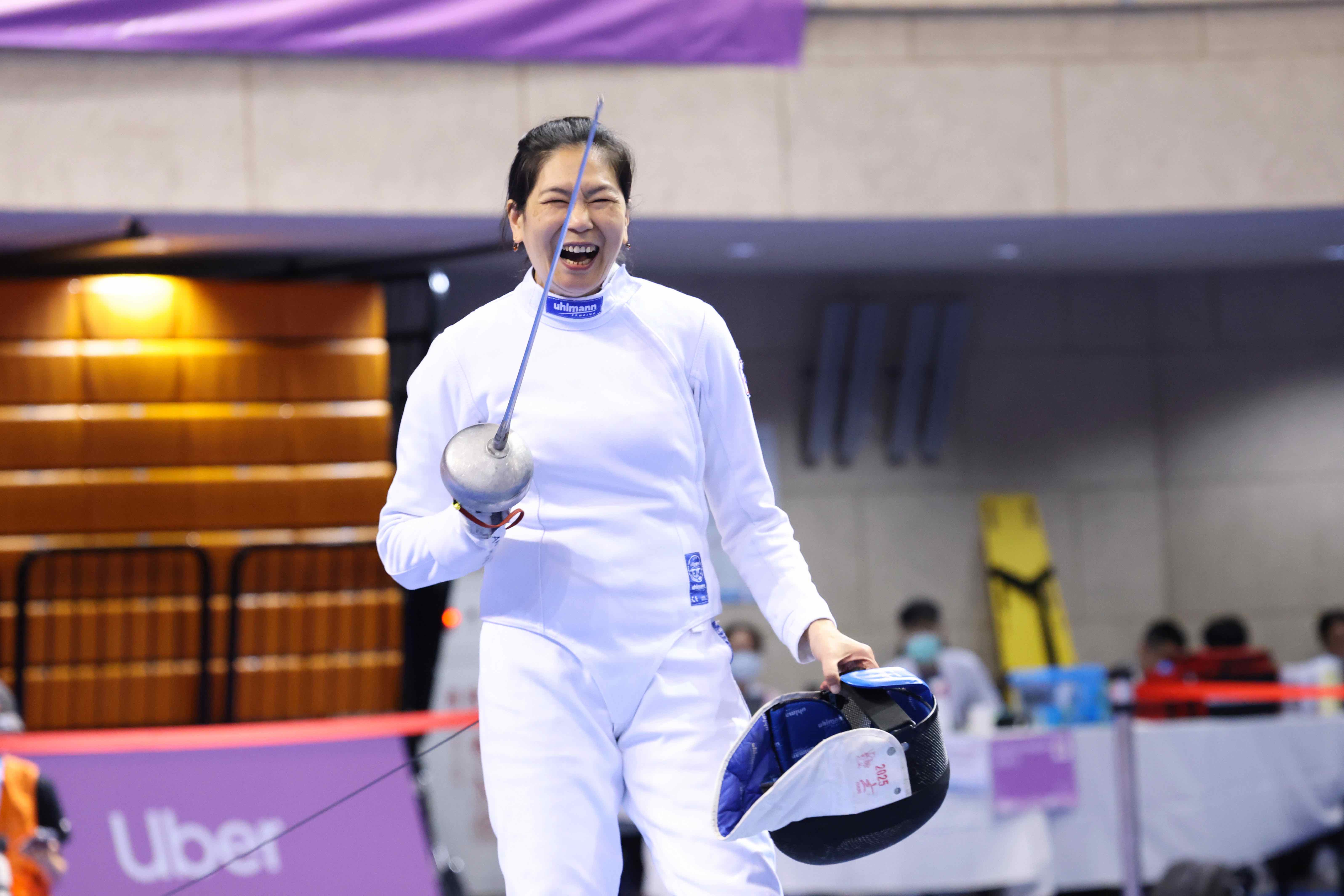 世壯運》跆拳道奧運金牌轉打擊劍　陳怡安：學習、運動都是愛自己