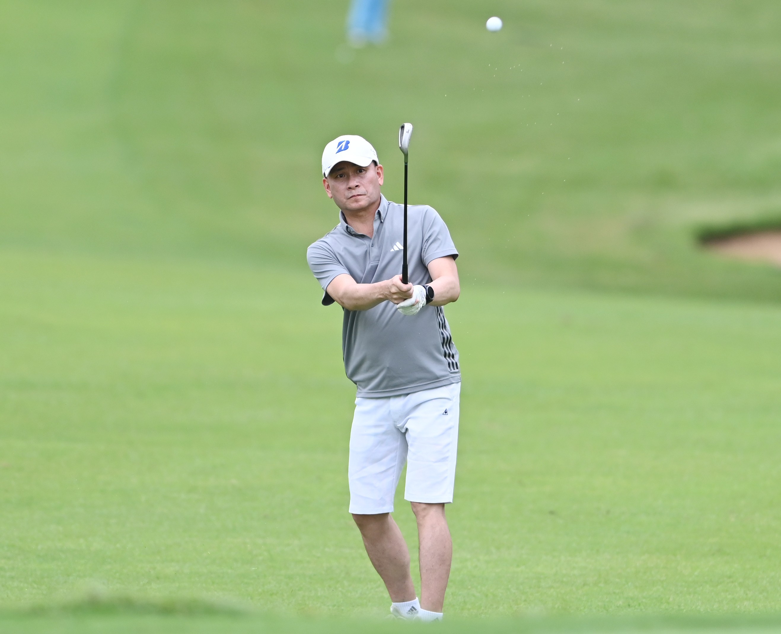 世壯運》台北市議長戴錫欽高球晉級　樂當地主直呼有榮譽感