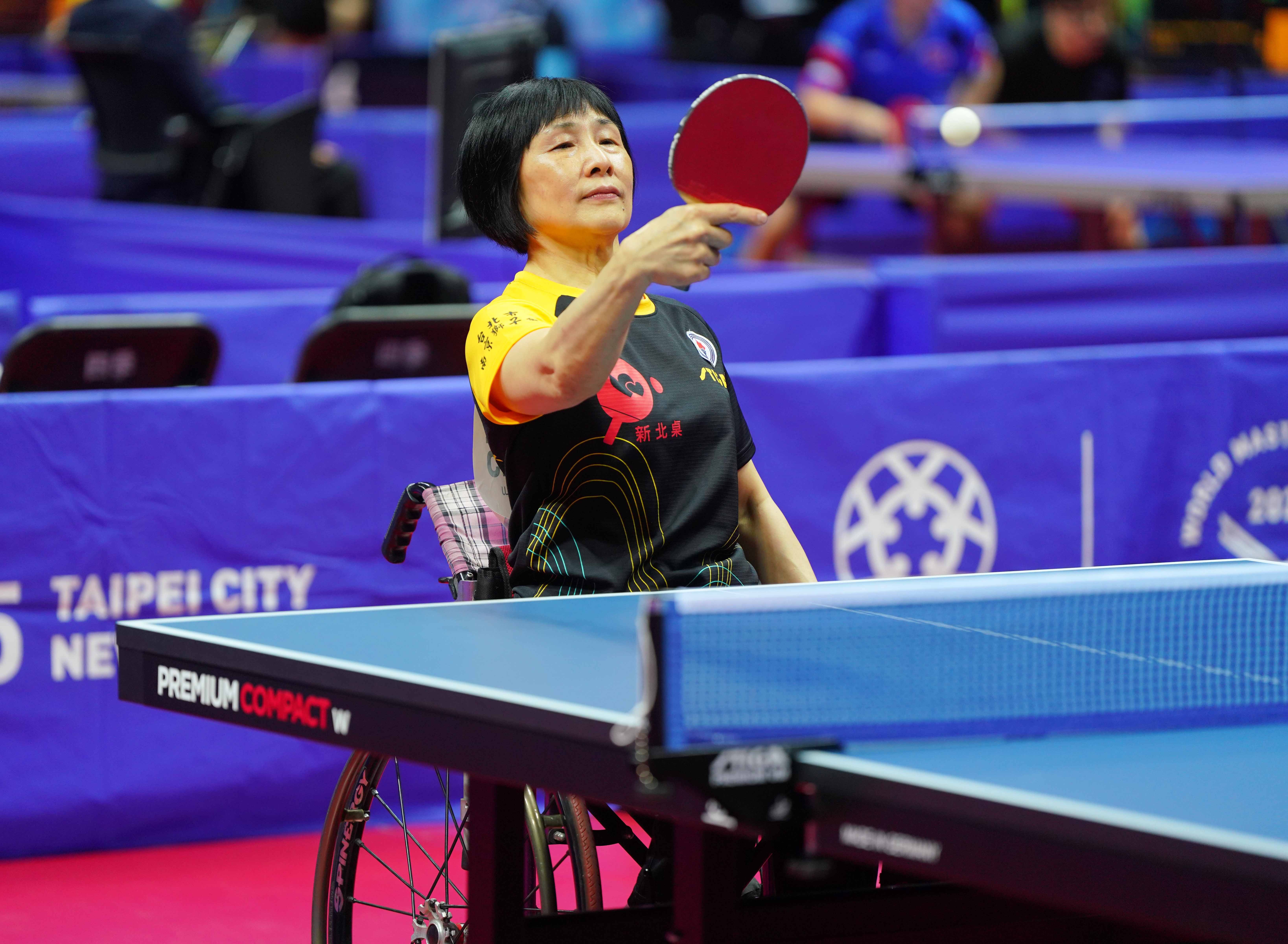 世壯運》最強桌球阿嬤盧碧春62歲持續奮戰　盼與老公攜手打到老