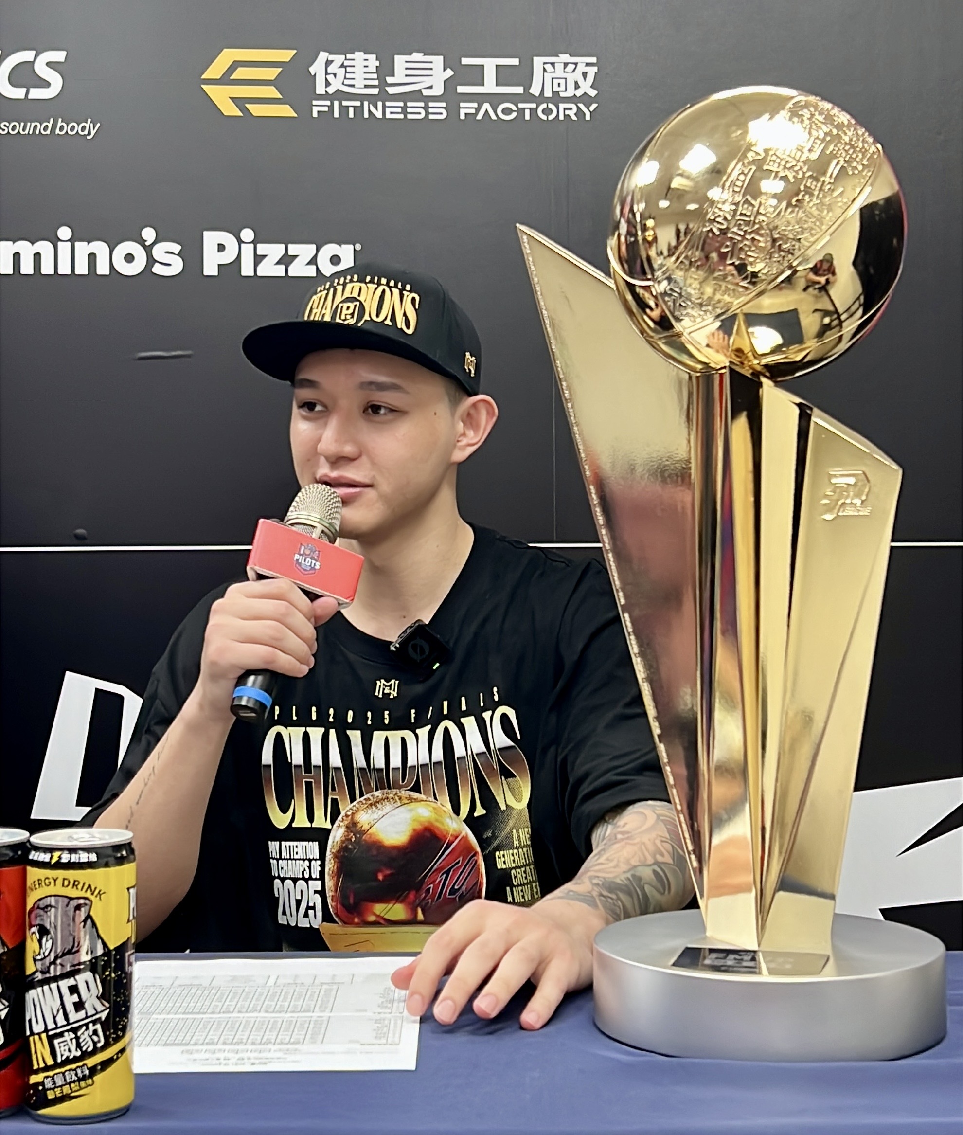 PLG》領航猿首冠　盧峻翔解鎖許多第一次「還差香檳浴」