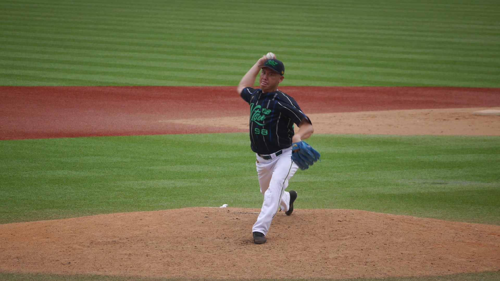 世壯運》林煜清狂飆135公里　還大秀招牌「螃蟹球」