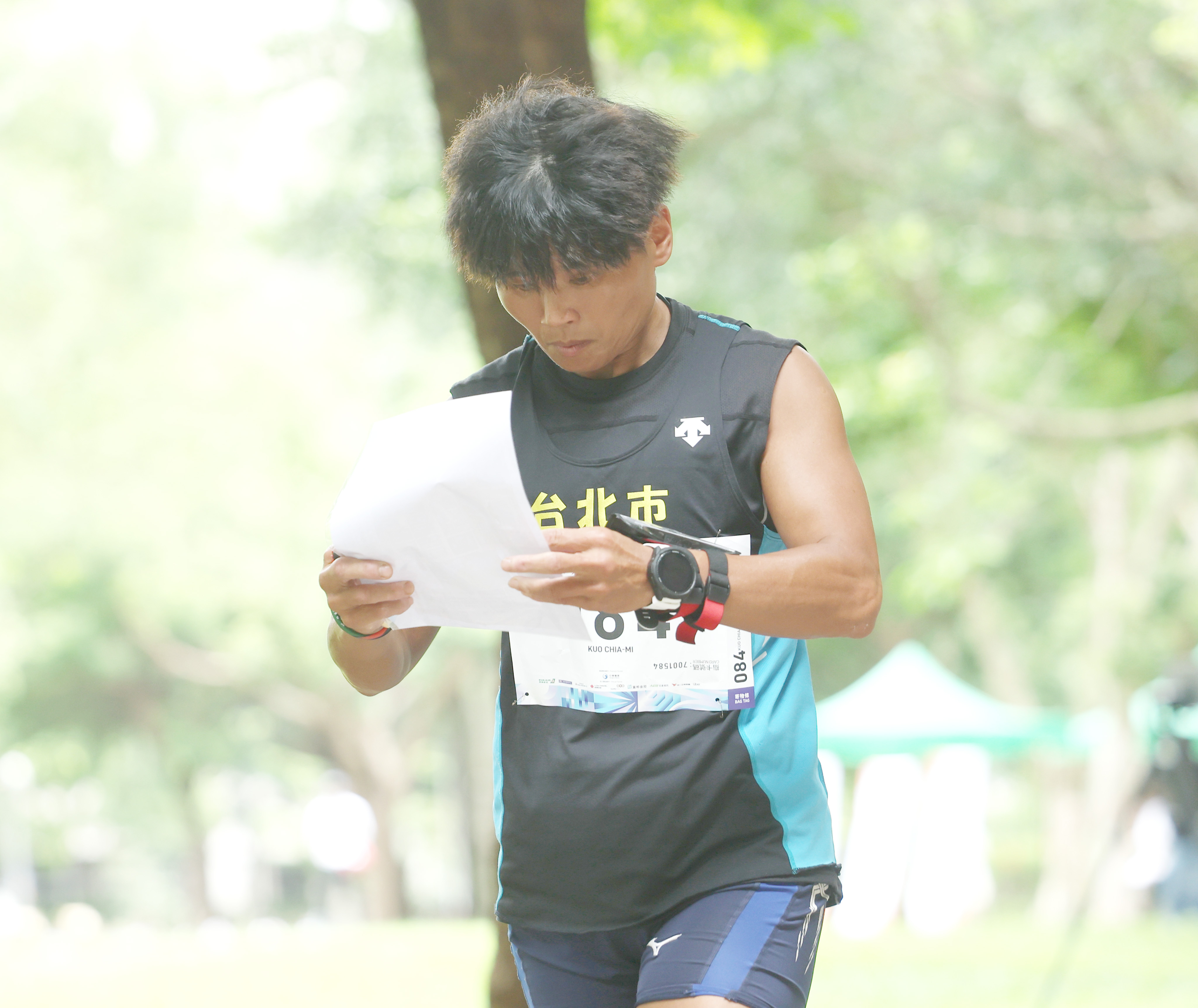 世壯運》臺北聽障奧運定向越野金牌郭嘉秘　一天當三天用