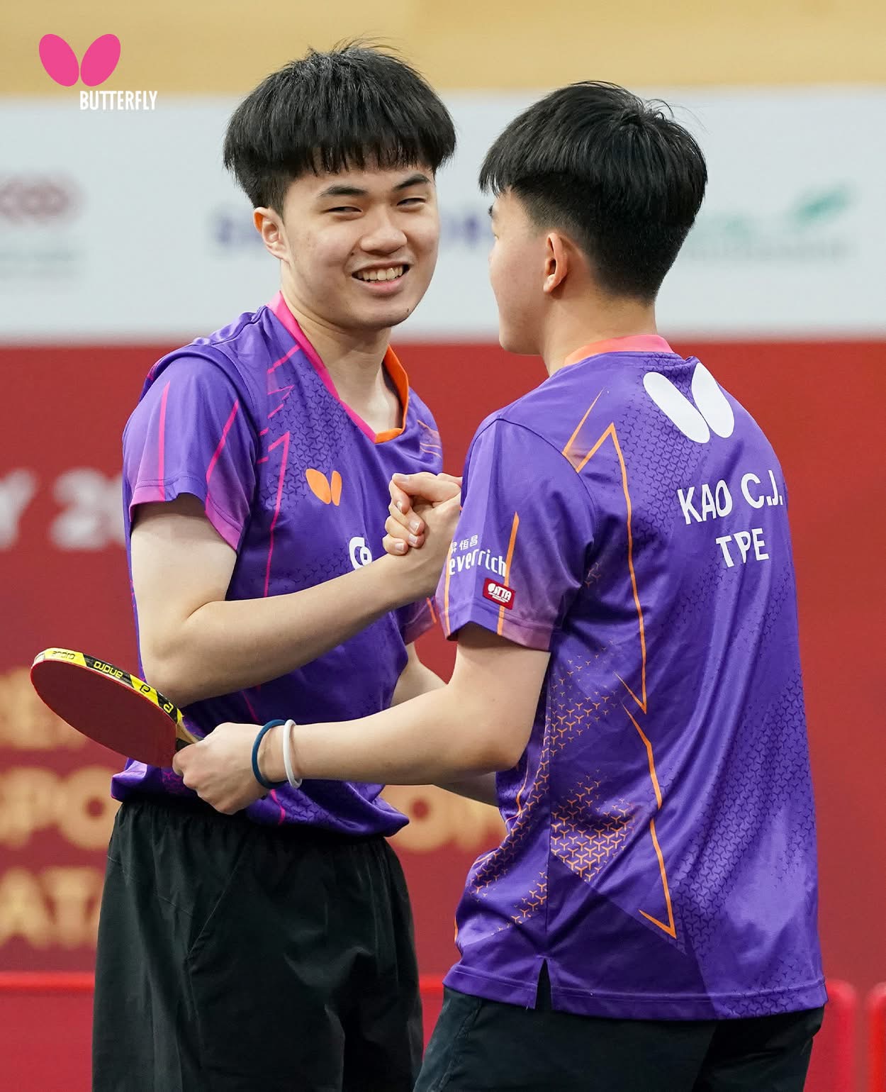 桌球》林昀儒／高承睿太猛啦！　「柚香林萌」合拍2場世界排名躍居第四