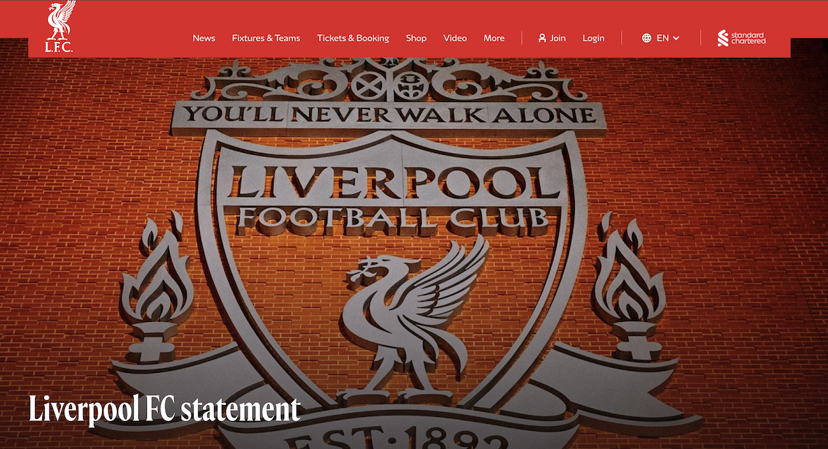 足球》英超利物浦遊行遭車輛衝撞至少27人受傷　俱樂部發聲明