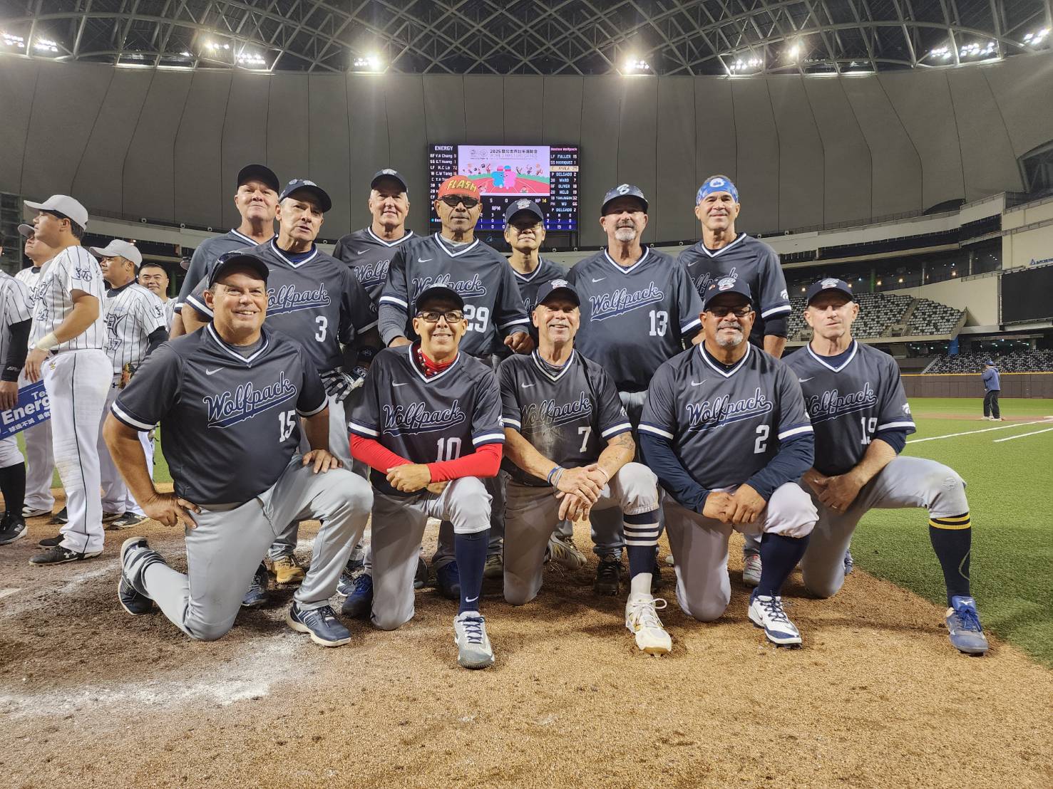 世壯運》美國Boston Wolfpack首次大巨蛋比賽：很特別　得知Energy是職棒退役：好像爸爸跟兒子比賽