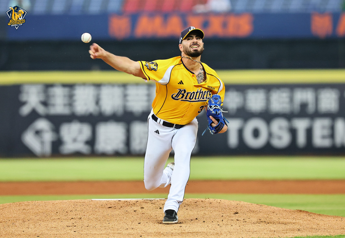 中信兄弟》黃博多7勝獨居勝投王！　謙虛說還在學習這個聯盟