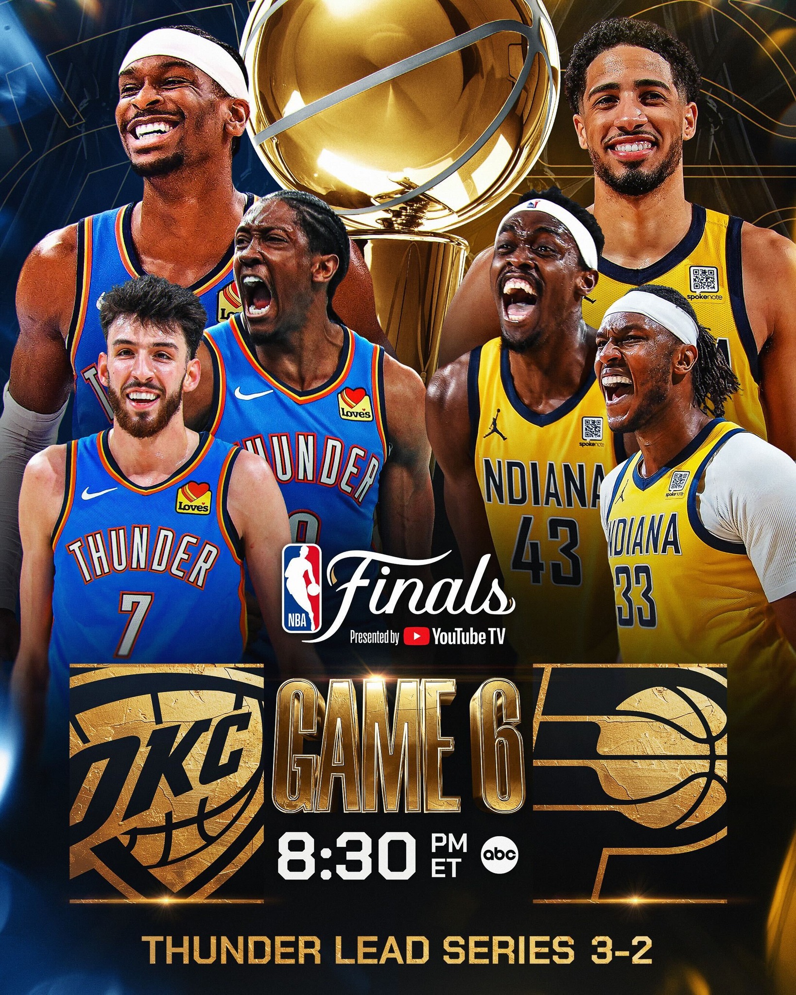 NBA》Haliburton負傷出賽上半場12分　溜馬領先雷霆22分