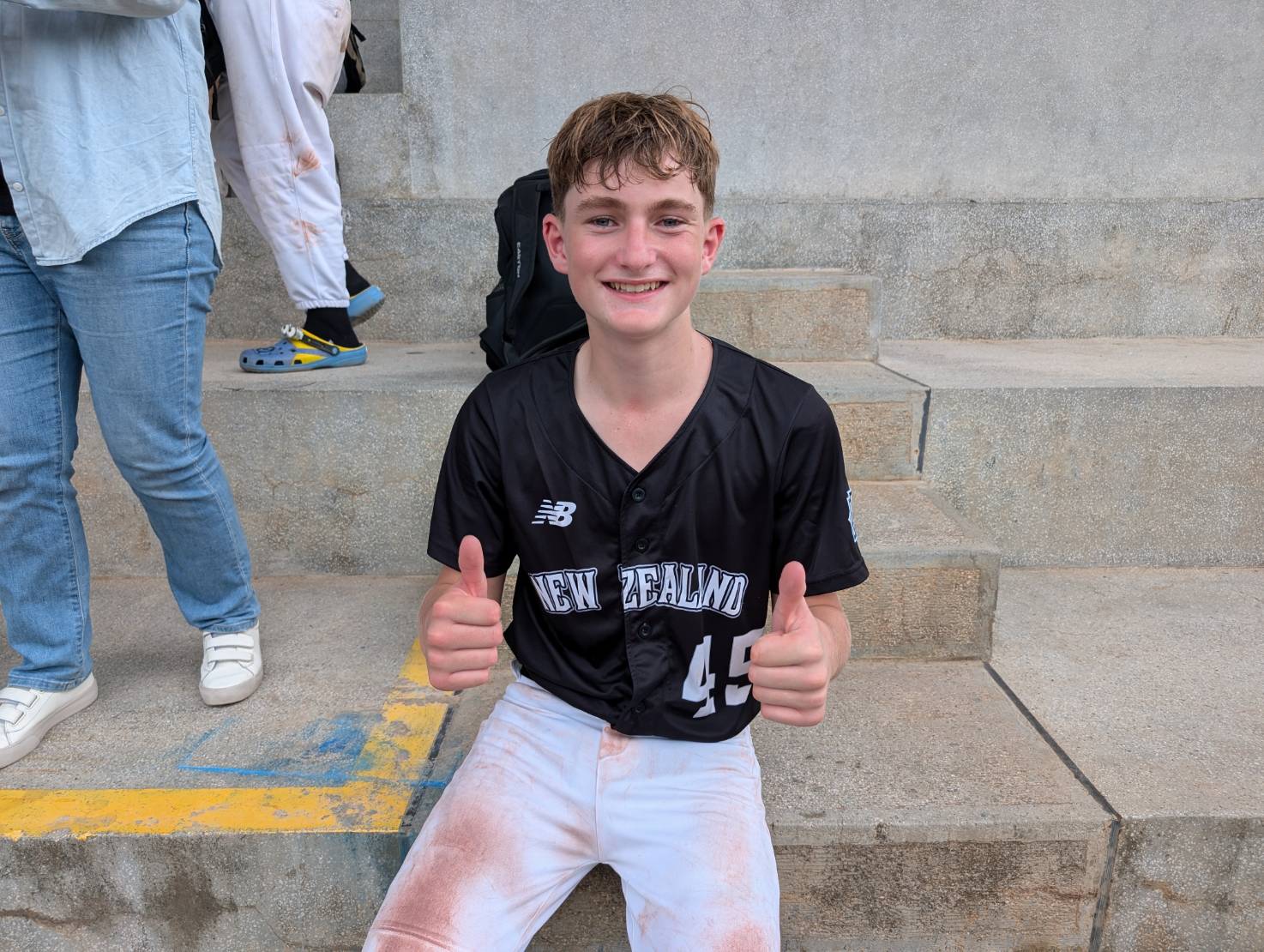 LLB中階組亞太賽》紐西蘭一勝難求仍展笑容　高顏值捕手外隊都說帥