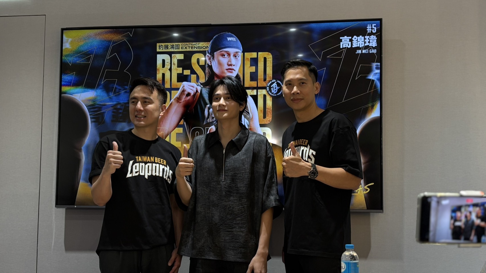 高錦瑋續長約》與雲豹達成7年續約　高錦瑋：用行動證明能力