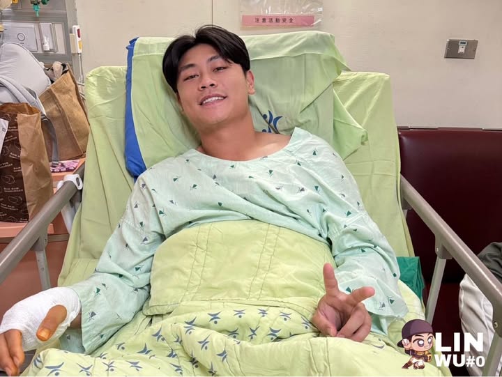 中信兄弟》林吳晉瑋鉤狀骨骨折26日開刀　報平安感謝球迷關心