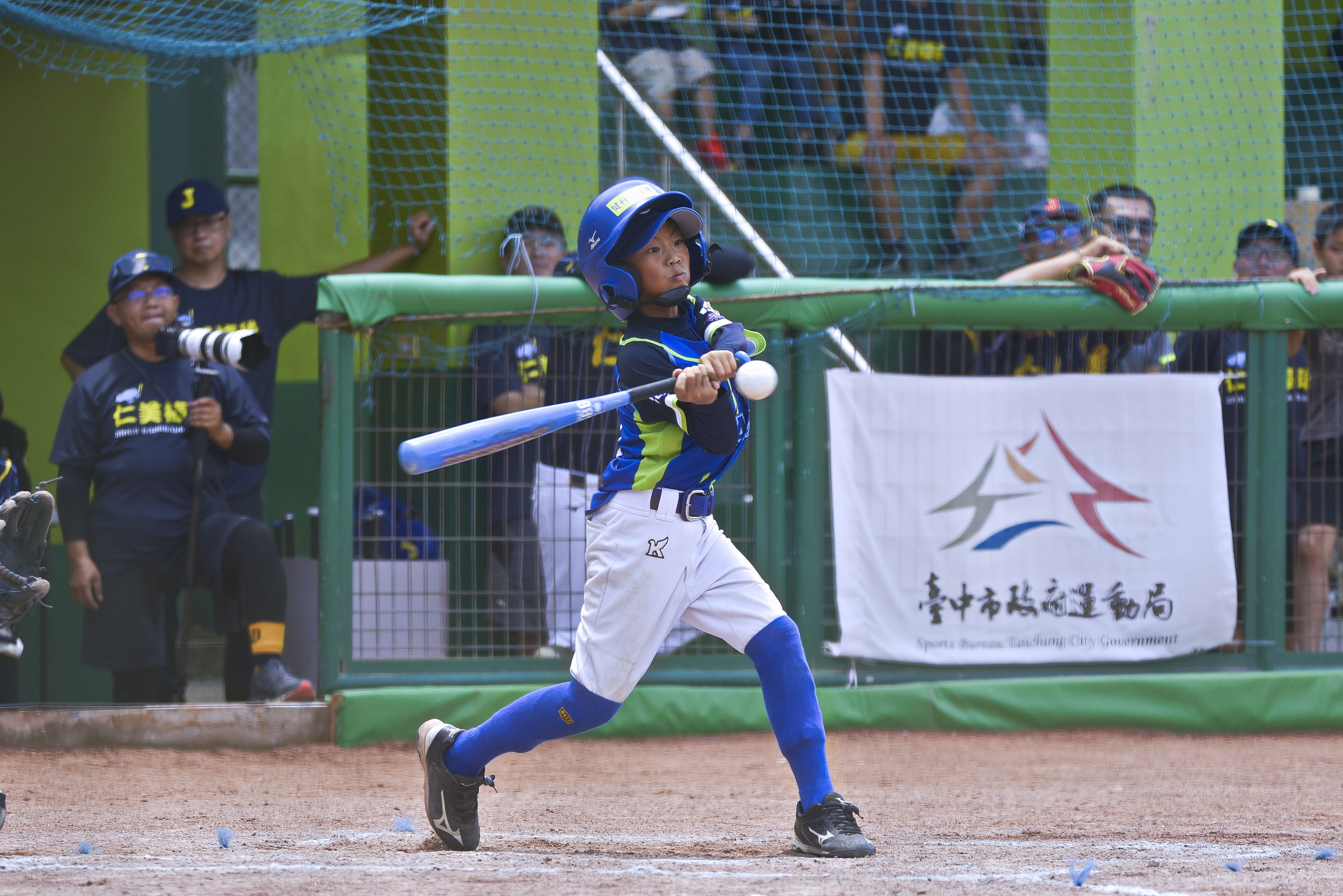 全國社區棒球賽》健行小牛C火力兇猛 台中仁美M利用選球強勢8比8逼平