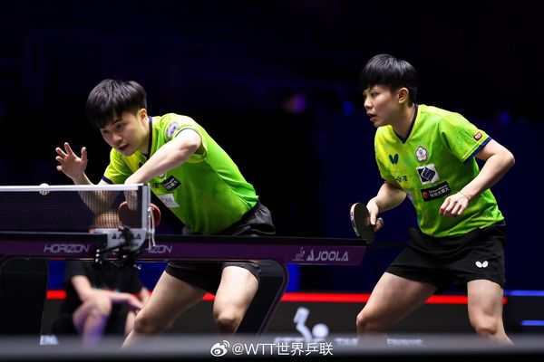 WTT》林昀儒與鄭怡靜擊敗世界排名第4日本強敵　挺進美國大滿貫賽混雙四強