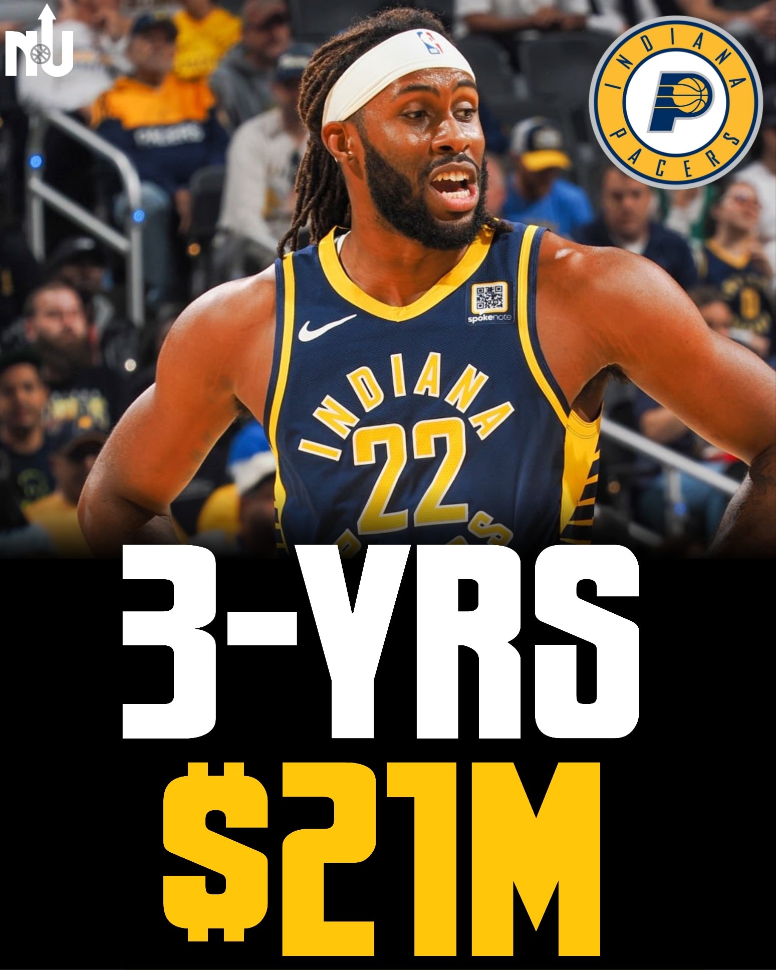 NBA》3年2100萬美元　Isaiah Jackson繼續待在溜馬