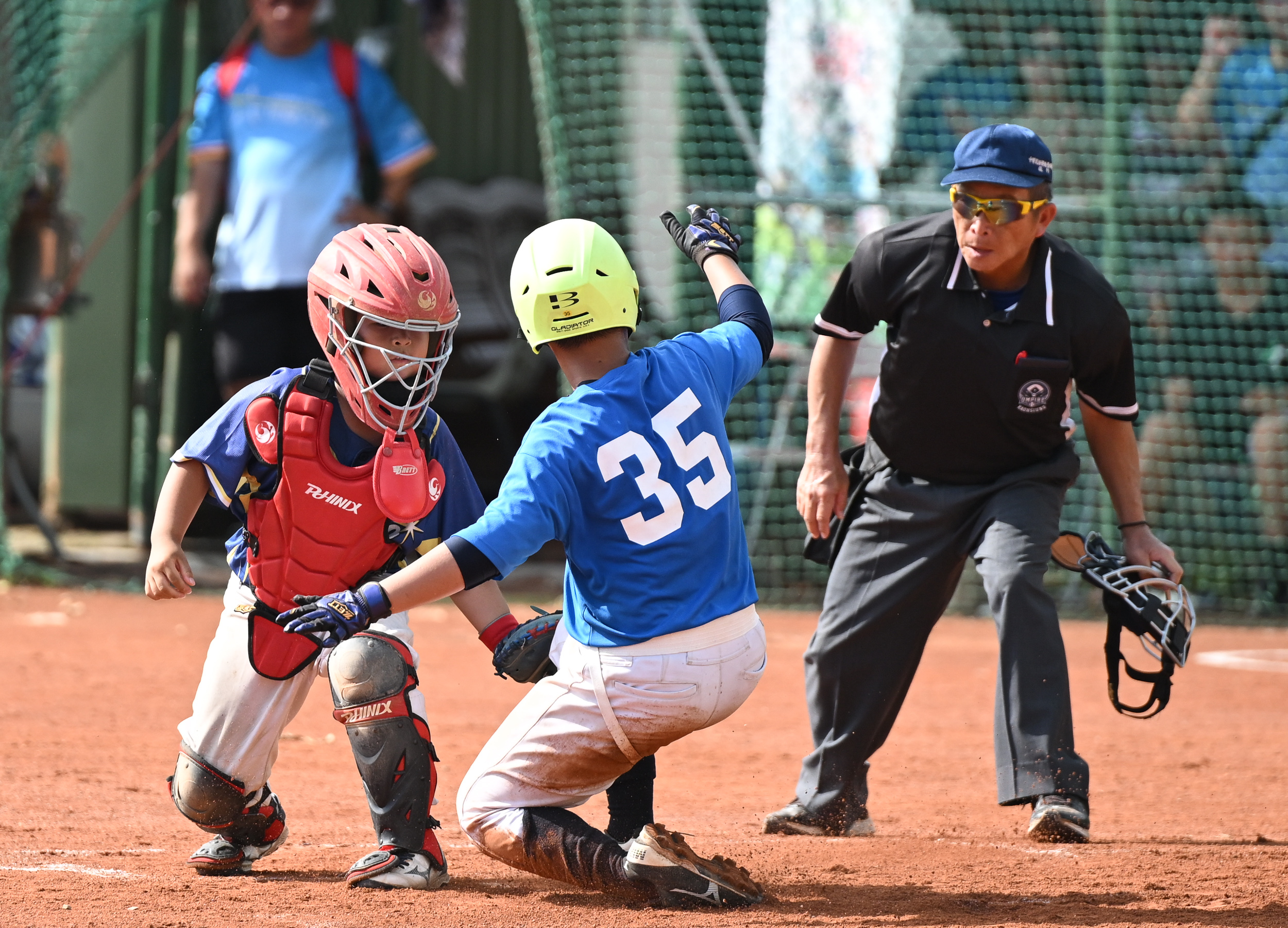 全國社區棒球賽》颱風來襲練習球場淹成魚塭　麻豆柚城災後首戰強攻13比2奪勝