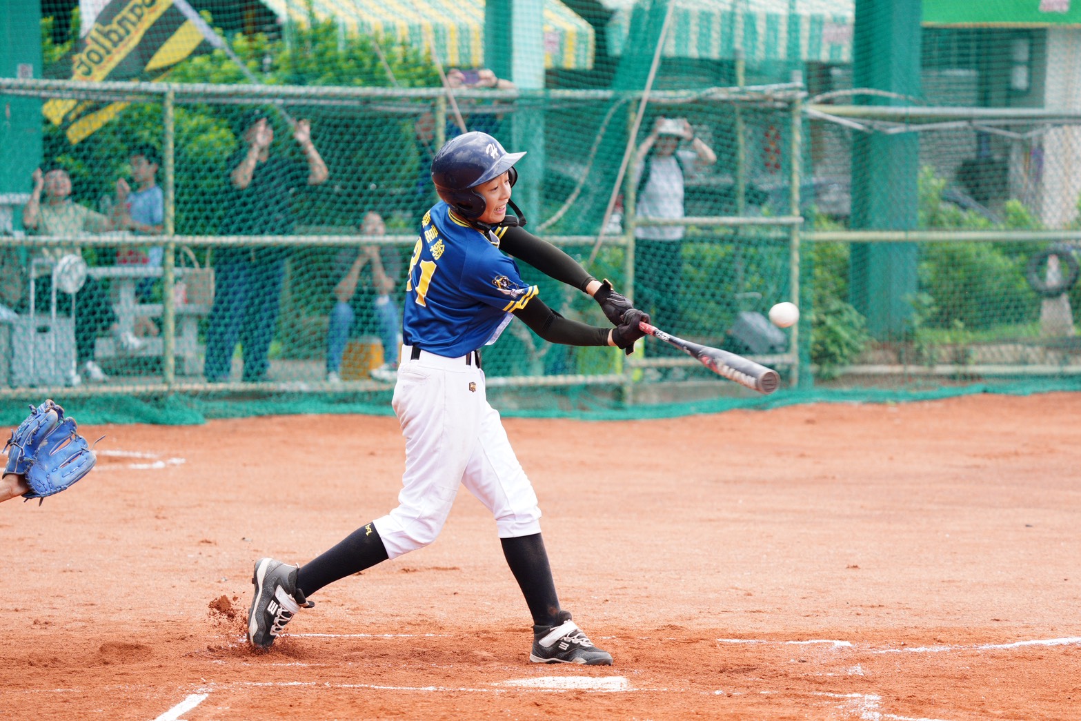 全國社區棒球賽》陳韋翰滿壘場內全壘打  台鋼熊快樂D狂轟盛樂地明日之星