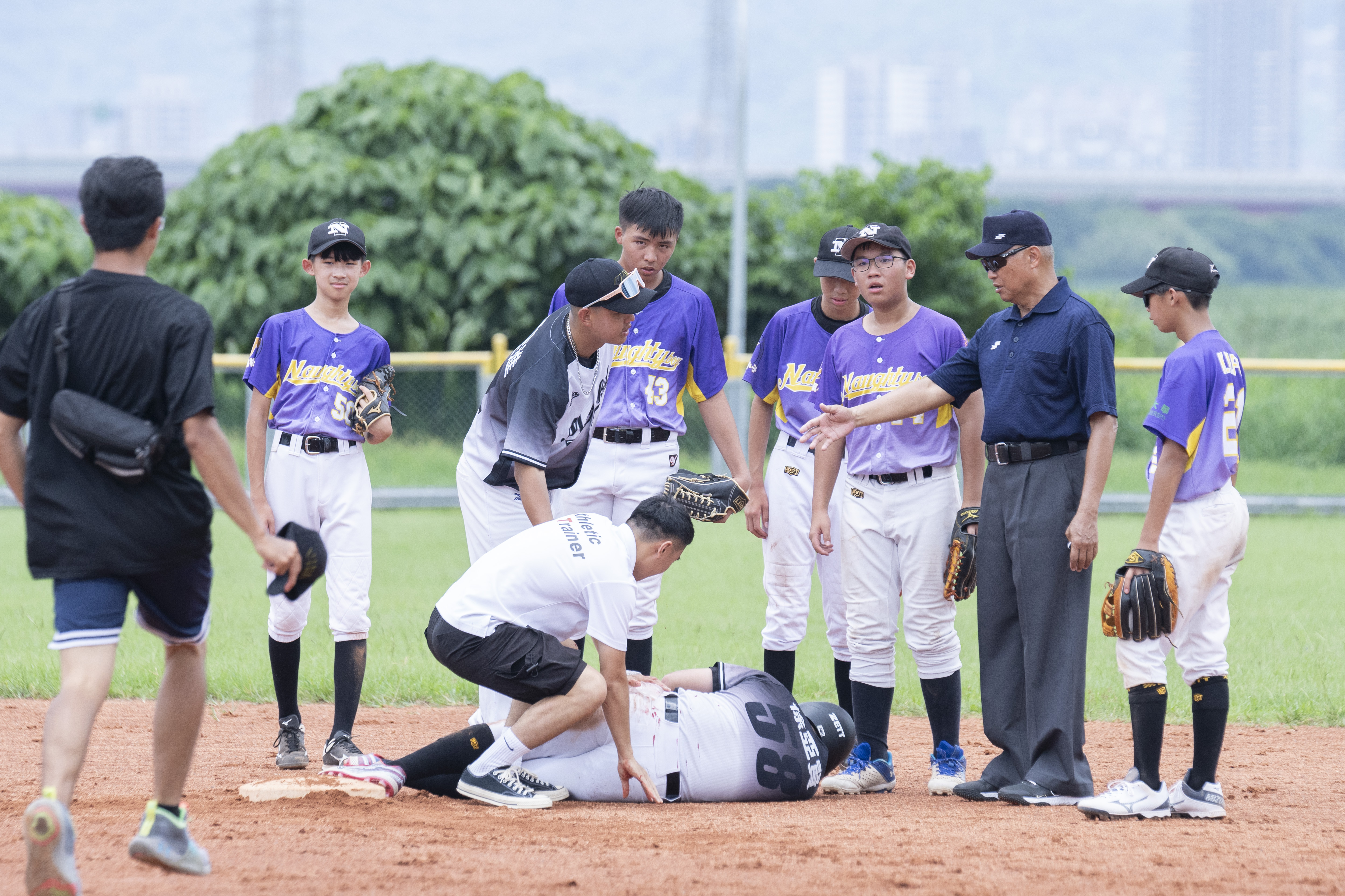 全國社區棒球賽》火星小子選手比賽中受傷退場人數不足9人　裁定桃氣小子B獲勝晉級全國賽