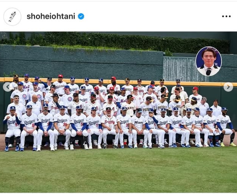 MLB》缺席拍國聯團體照被大谷翔平及Smith惡搞　山本由伸反擊了