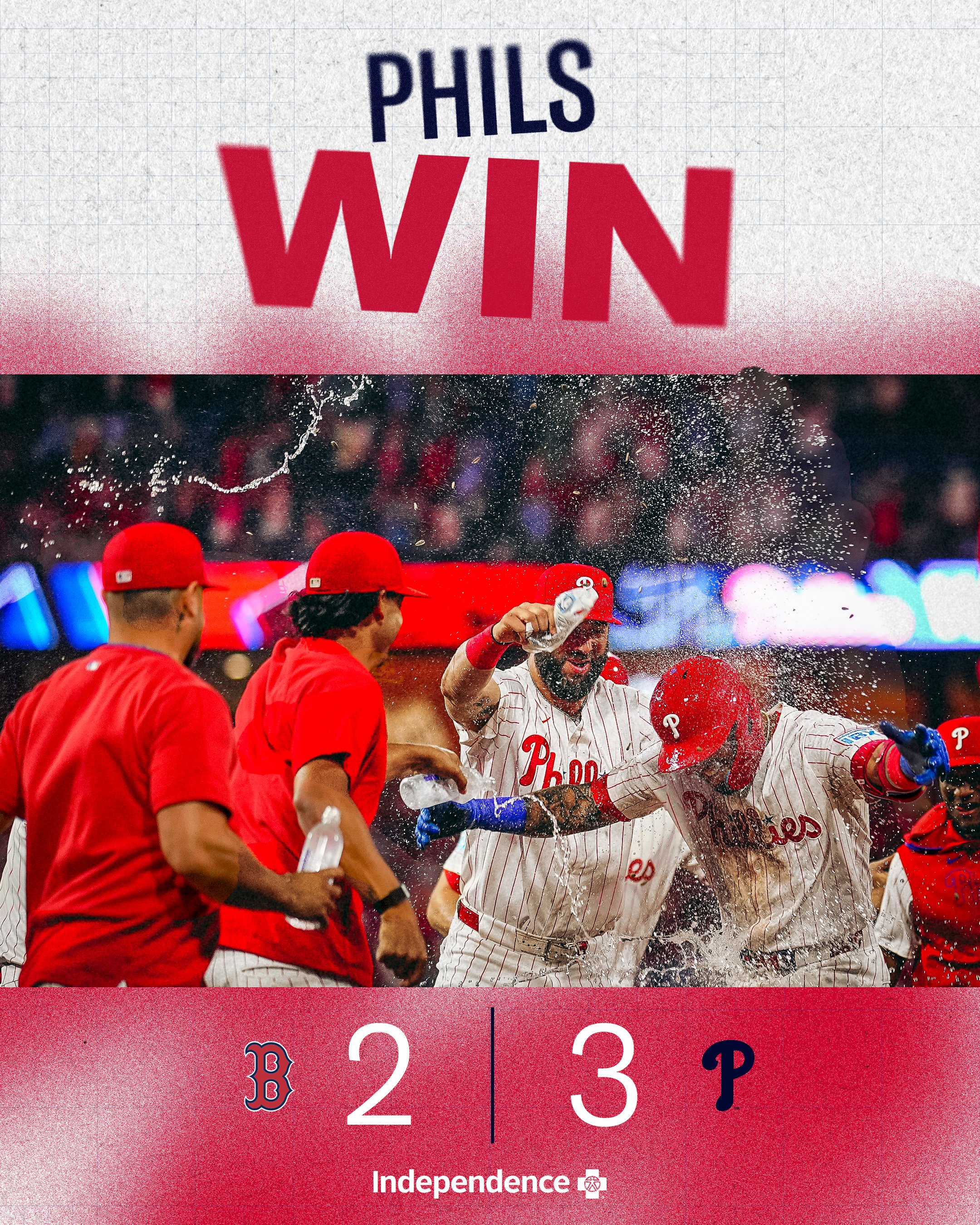 MLB》影／54年來第一次再見捕手妨礙打擊　費城人靠非常罕見方式擊敗紅襪