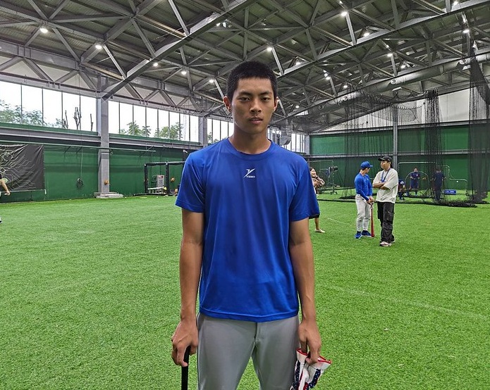 U18培訓隊》社團球隊出身185公分游擊手　高二許書誠想拚職棒