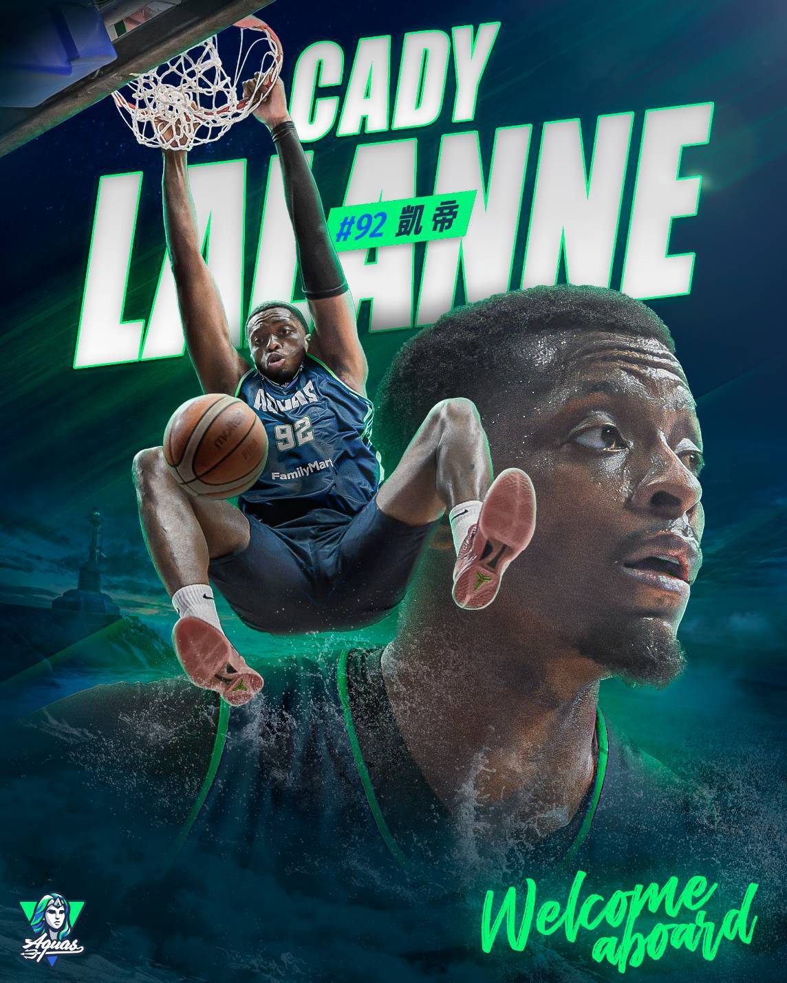 TPBL》海神簽下前KBL最佳五人中鋒凱帝　誓言率隊拚入總冠軍賽