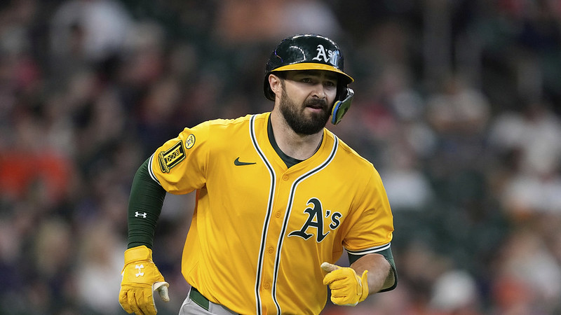 MLB》運動家捕手Langeliers三響轟炸　寫史上第1人紀錄