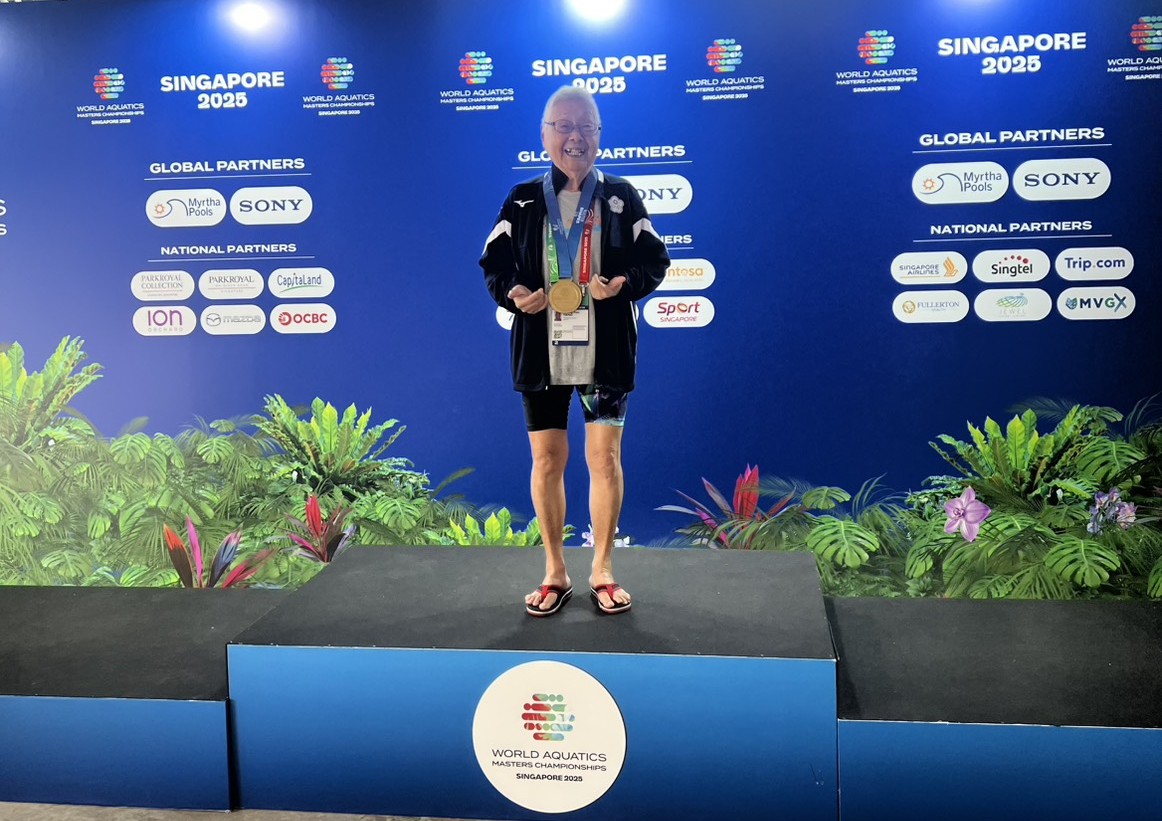 游泳》世壯運5金後代表作　97歲唐成瑤游泳壯齡世錦賽破大會摘金