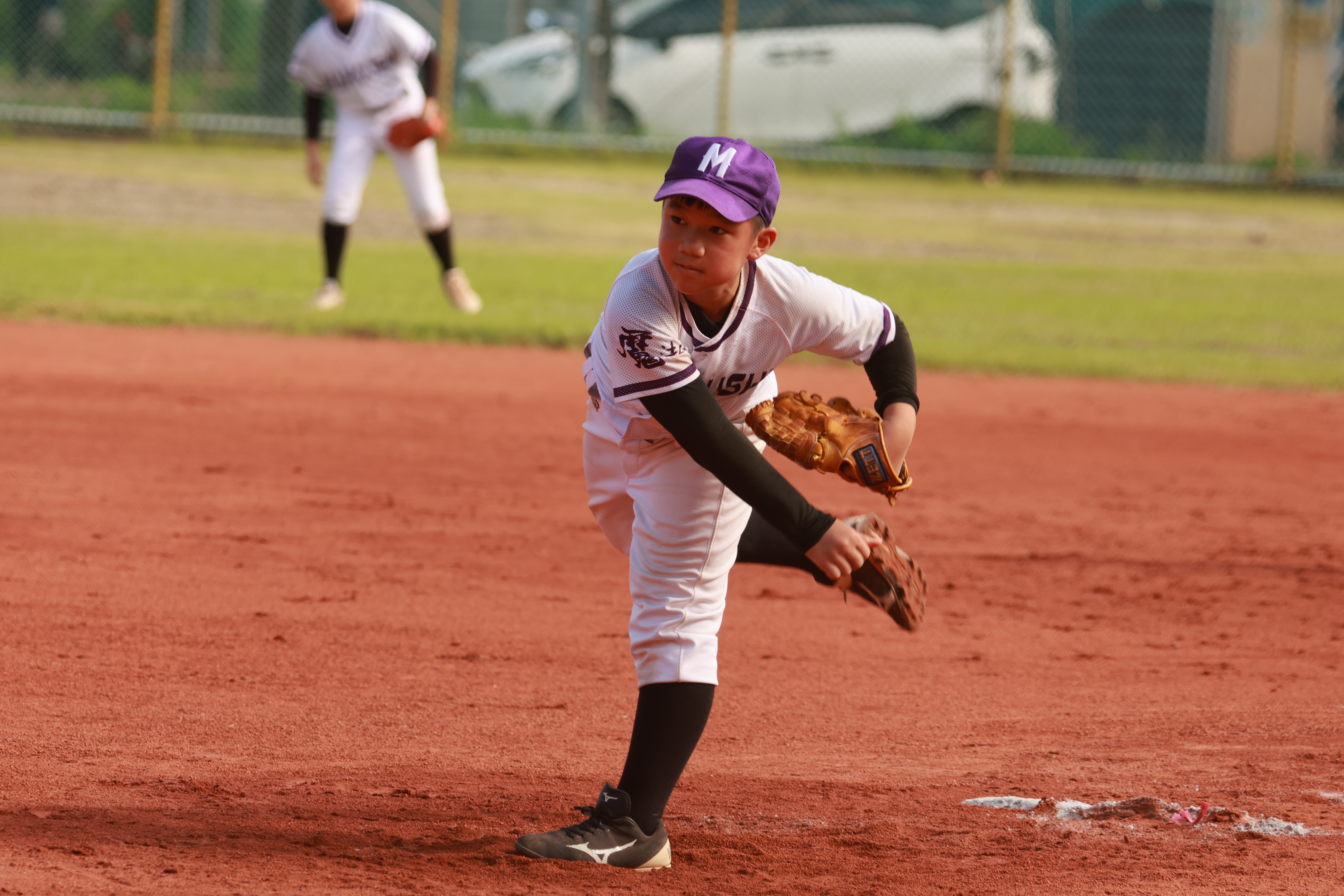 全國社區棒球賽》俞霽紘投出五局無安打 魔法師施法奏效退台中仁美
