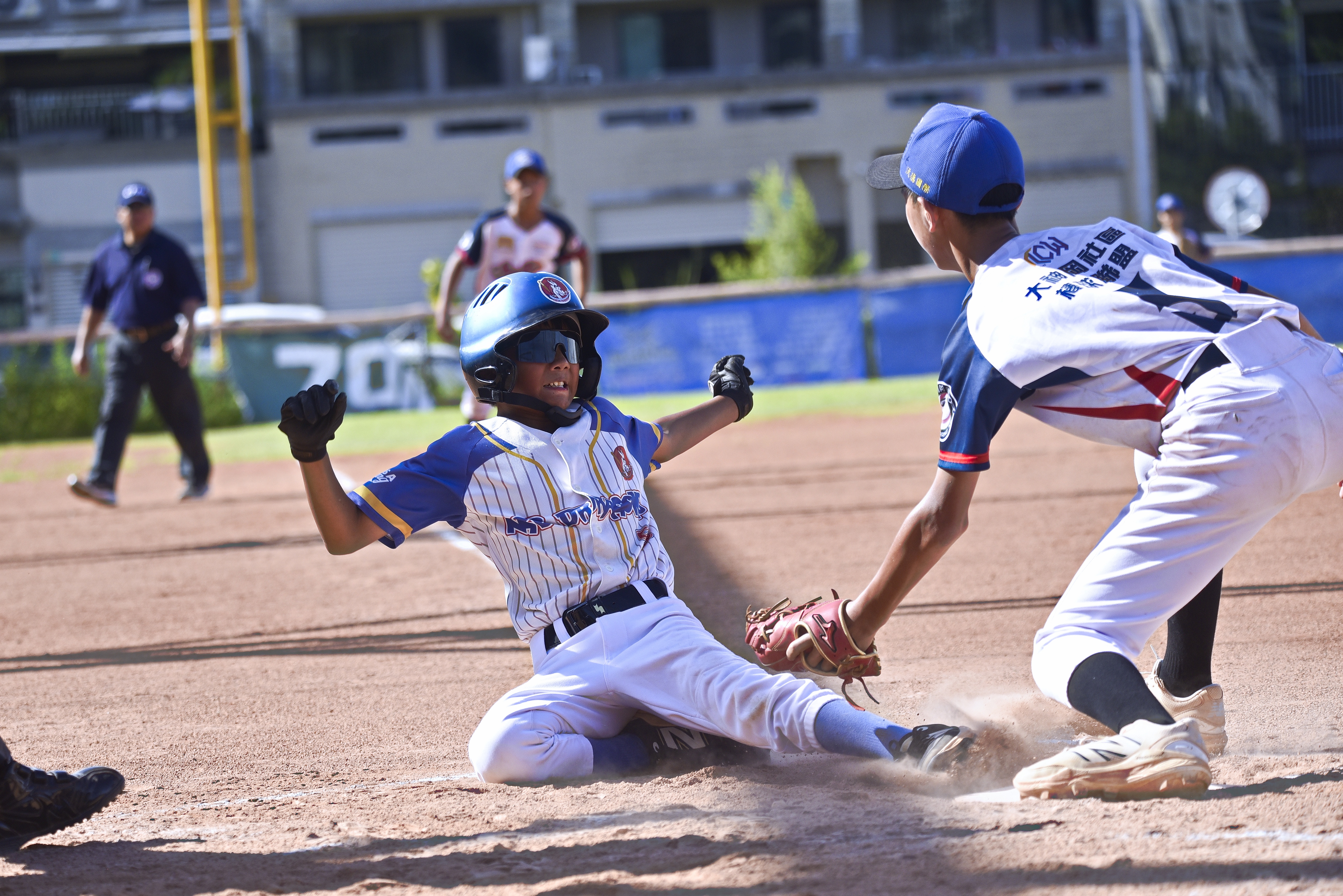 全國社區棒球賽》單局灌進5分奠勝基　KGB龍8:0完封大神岡奪首勝