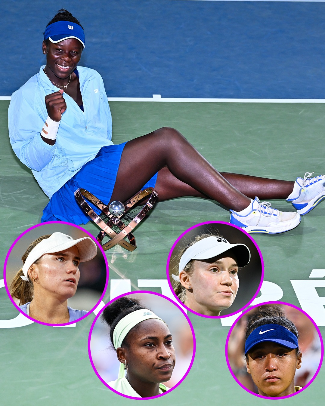 網球》大坂直美沒有恭喜Victoria Mboko　致歉「我當時忘記了」