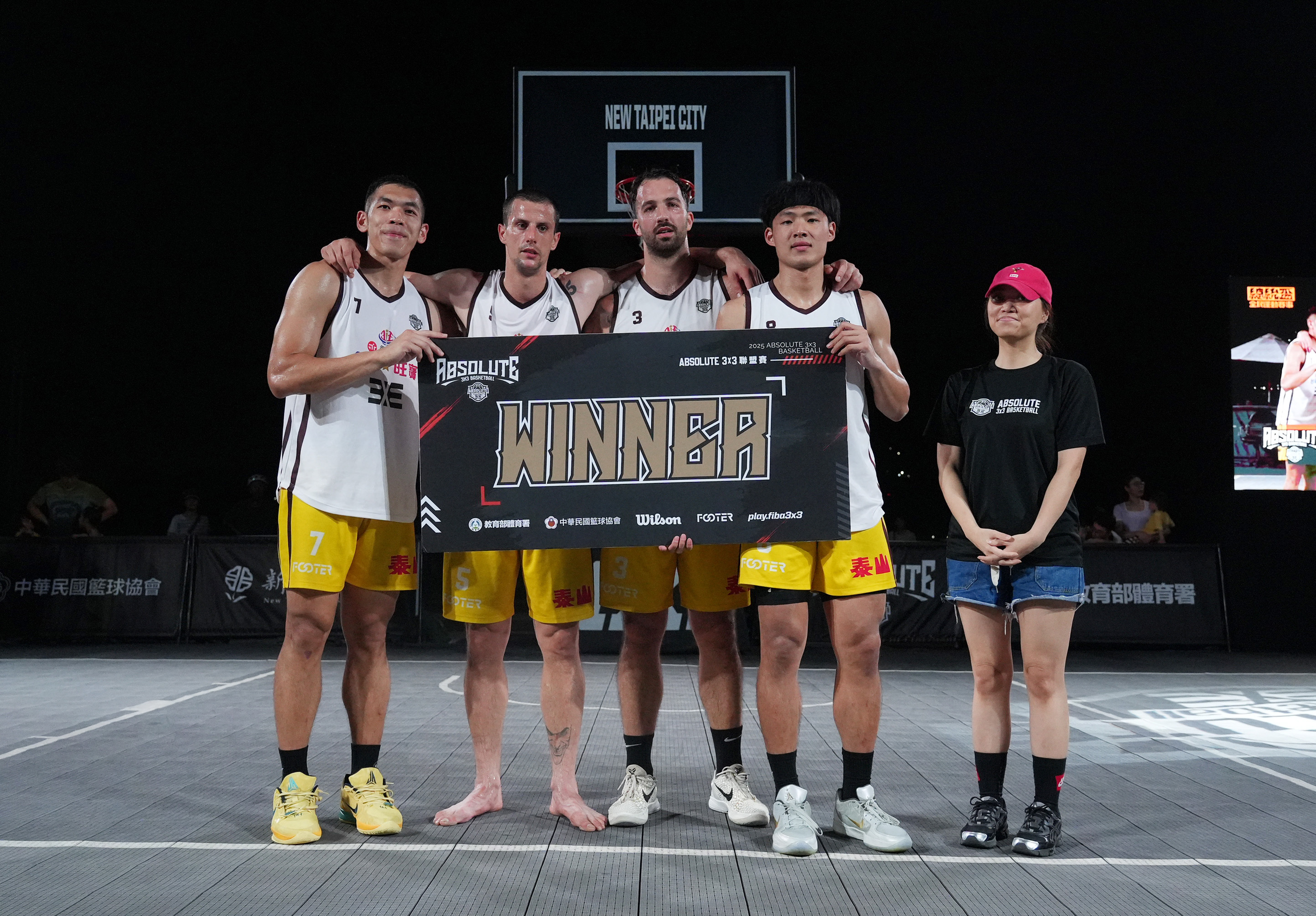  籃球》ABSOLUTE 3x3聯盟　臺北永豐旺寶連四站封王