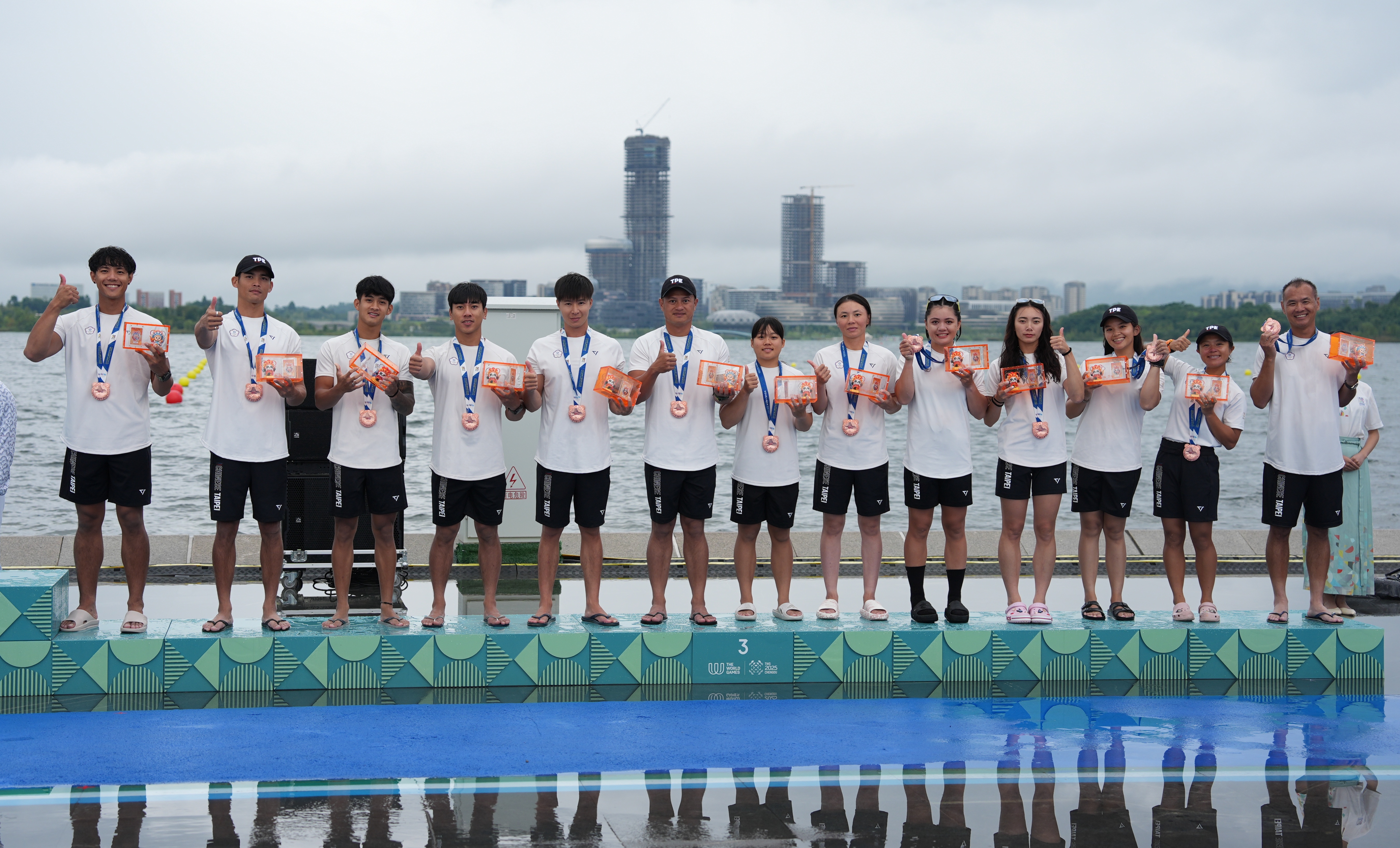 成都世運會》中華健兒好樣的！　輕艇龍舟划出銅牌、本屆第二面獎牌出爐