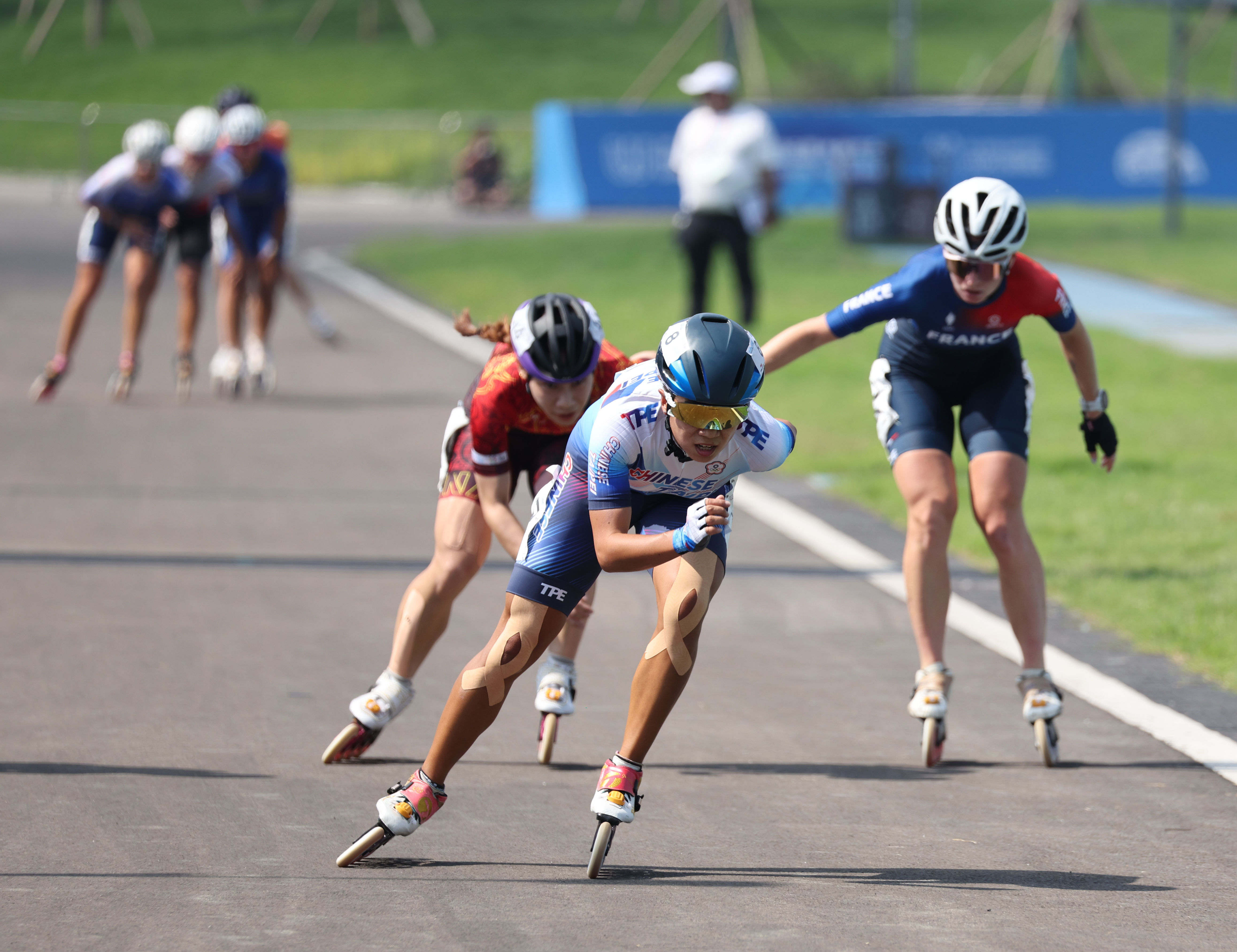 成都世運會》張宥心1萬公尺計分賽差1分就摘銅　中華隊滑輪拚突破上屆2銀3銅成績