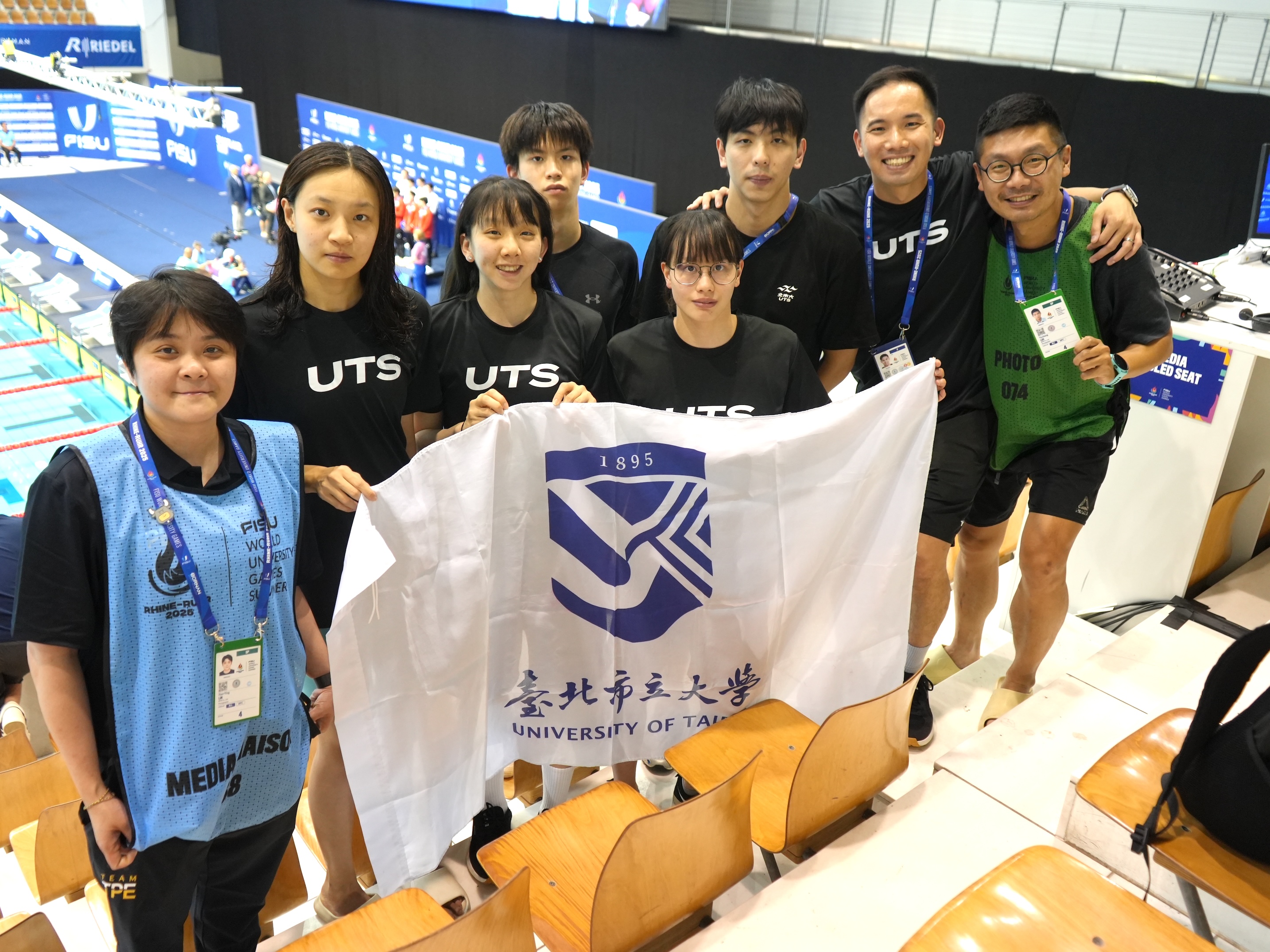 萊茵魯爾世大運》游泳隊12位選手中有5位北市大許志傑總結「表現非常不錯」 - TSNA體育新聞團隊