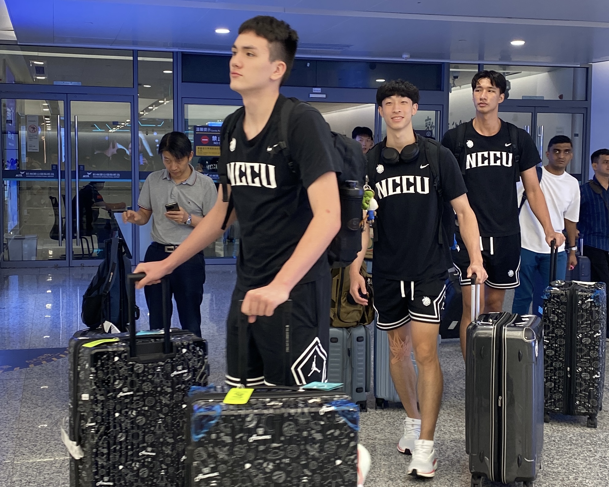 亞洲大學生籃球聯賽》政大雄鷹抵達杭州　夏季熱戰進入尾聲