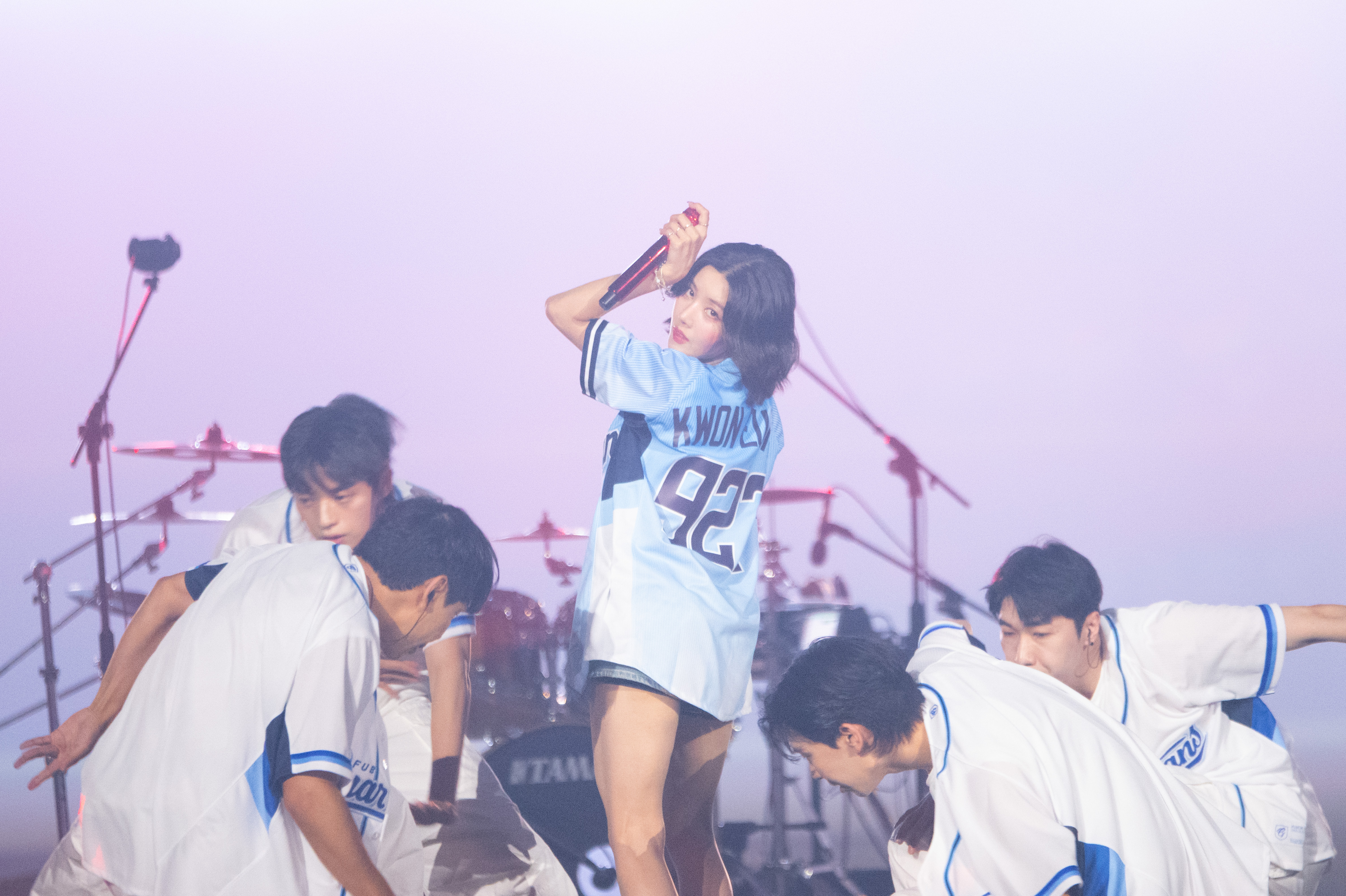 富邦悍將》「水彈女神」權恩妃重現熱舞Crazy In Love！　全場球迷熱情尖叫