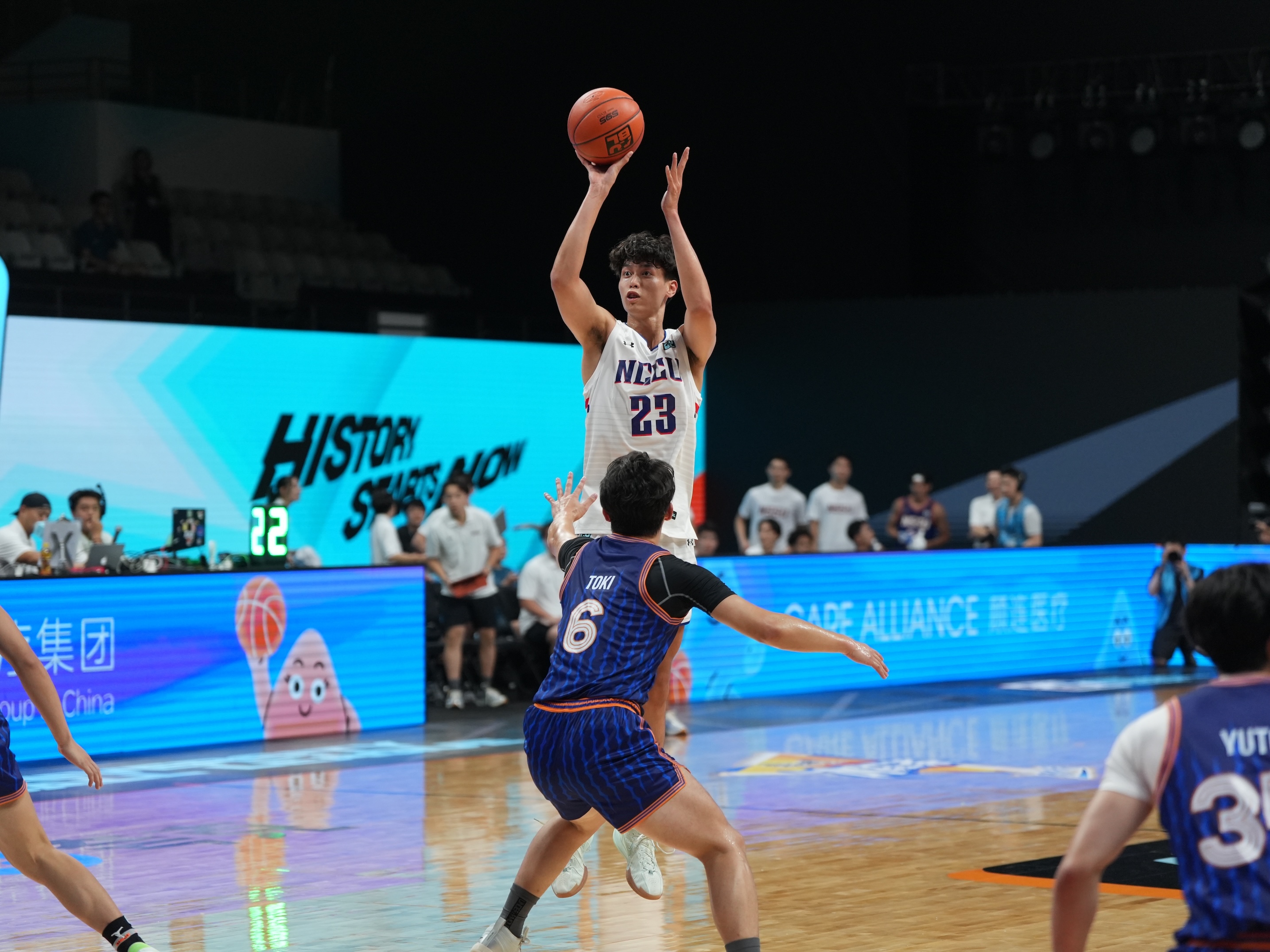 亞洲大學生籃球聯賽》吳志鍇三分球昨8投1中、今9投7中　「出來就是要證明」