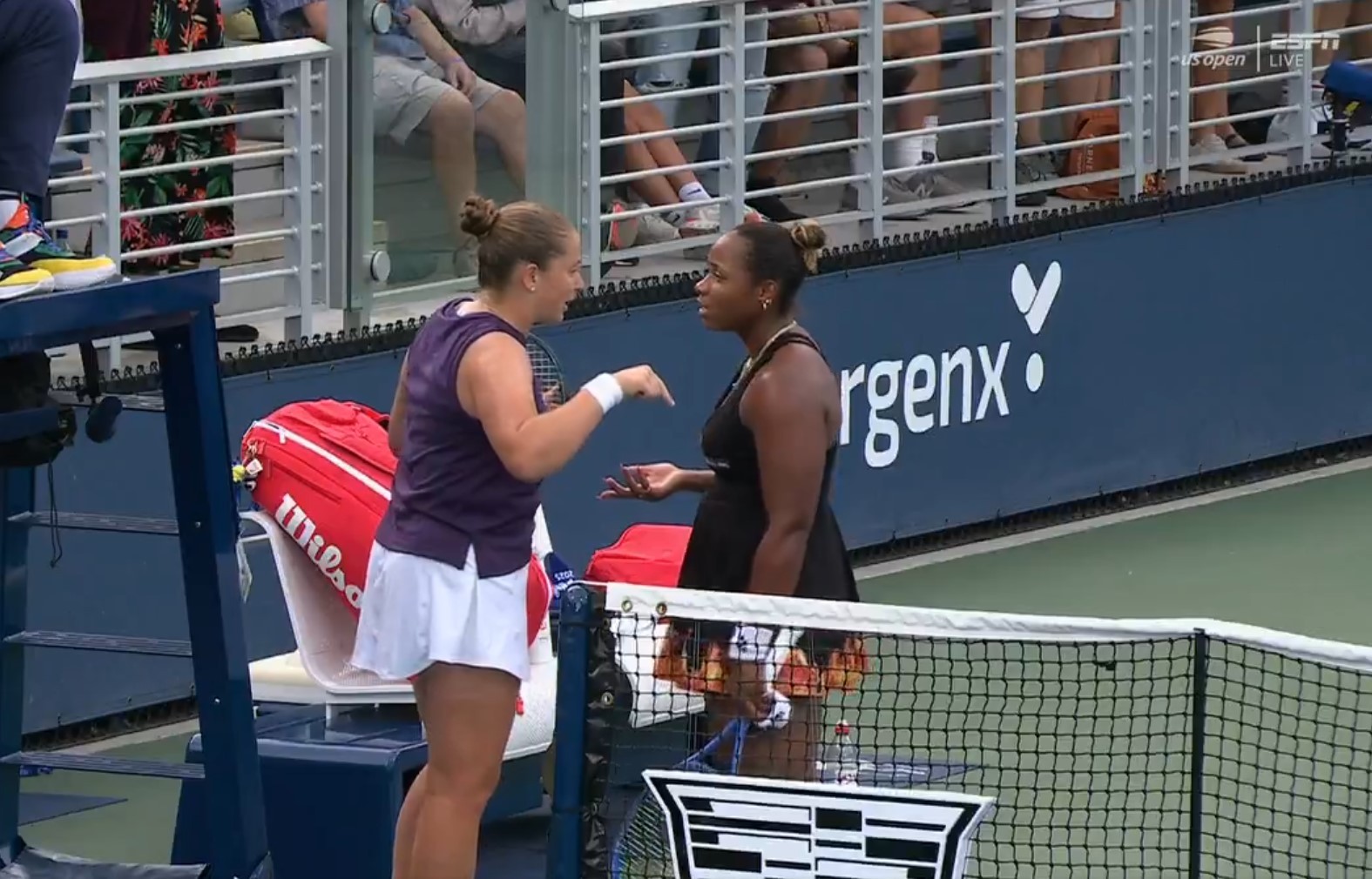 美網》Ostapenko輸球嗆「沒家教」 Townsend回應：輸家酸言難免