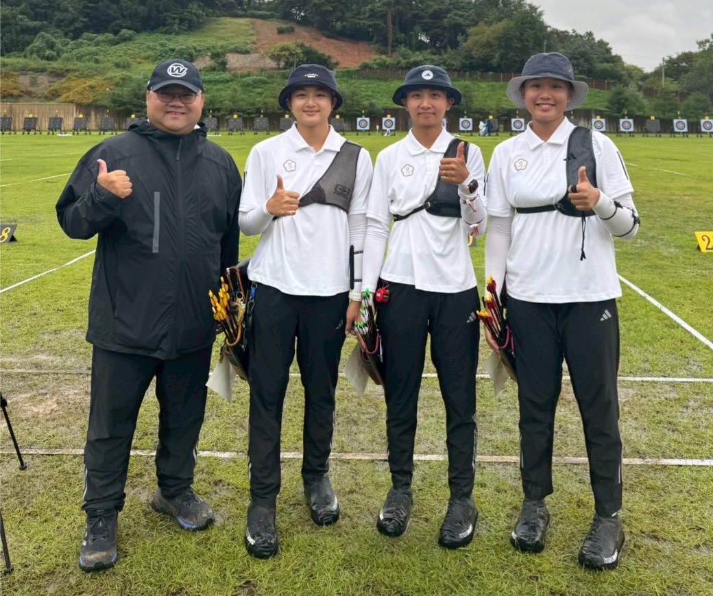 射箭世錦賽》平均不到20歲　中華女團連續擊敗韓、日摘下金牌