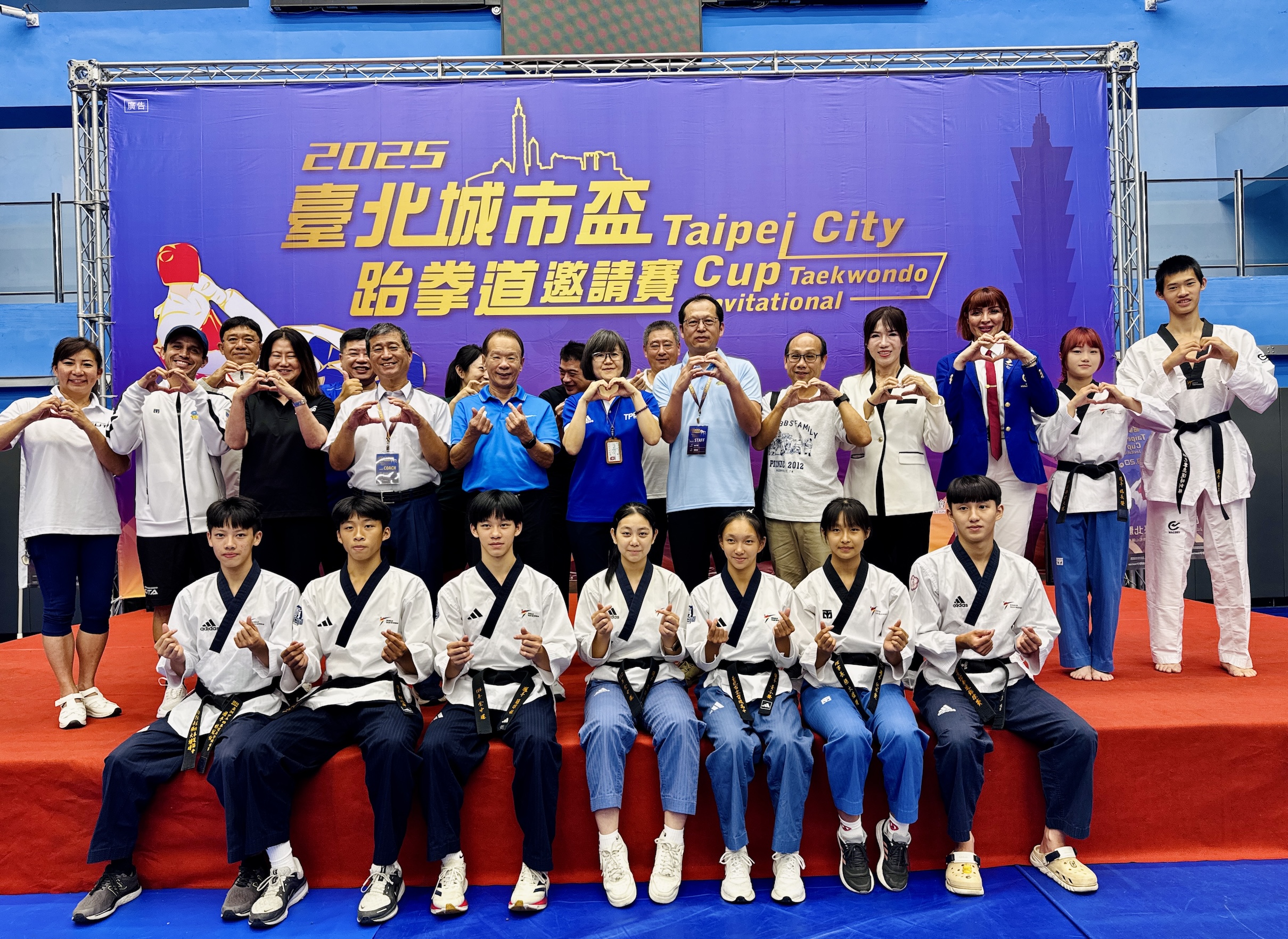 臺北城市盃跆拳道賽》萊茵魯爾世大運金牌楊長螢領銜　地主誓言留下金牌