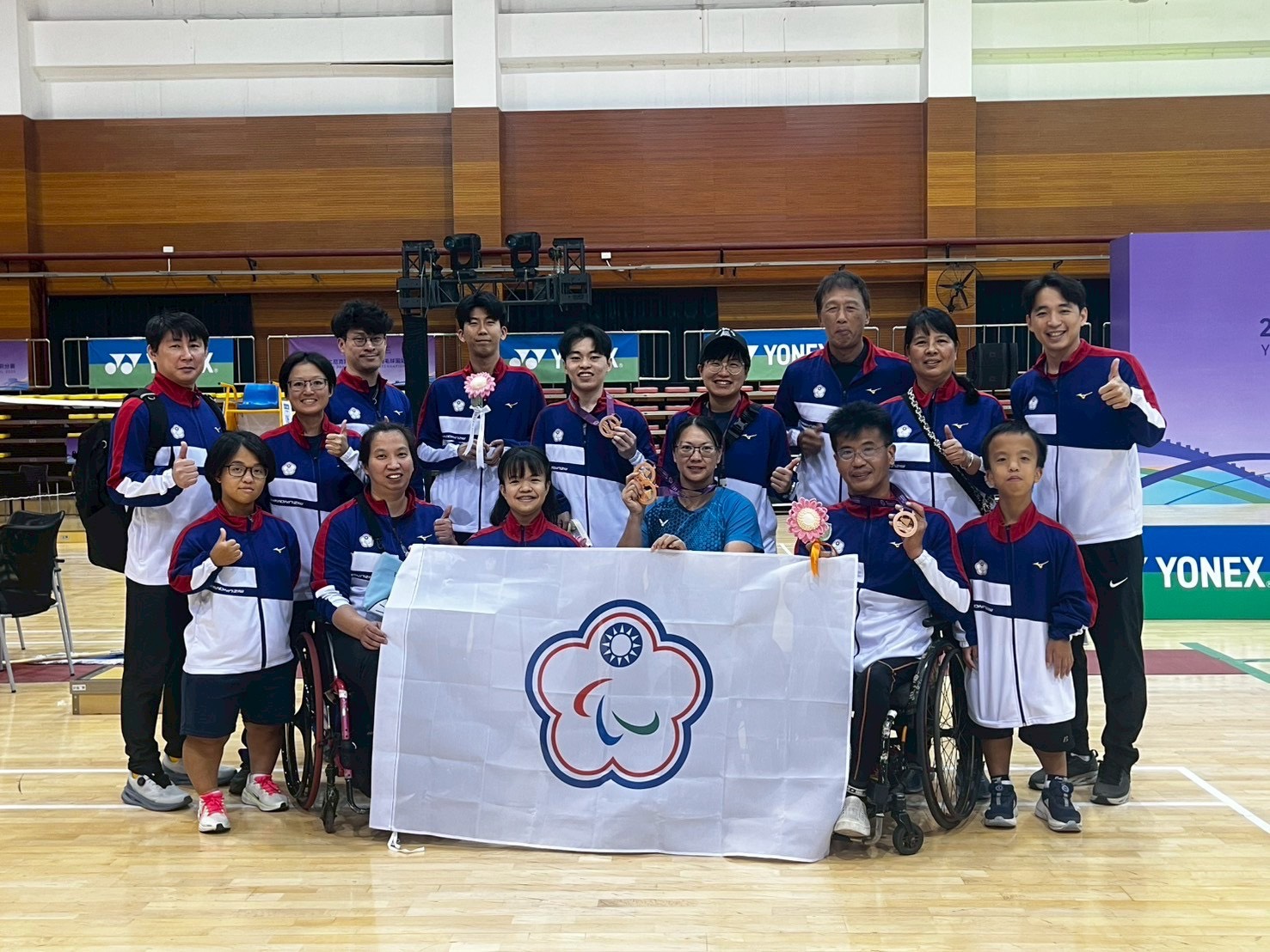 中國帕拉羽球國際公開賽》楊伊宸、翁宇裕、方振宇、蒲貴煜　分別獲得銅牌累積經驗