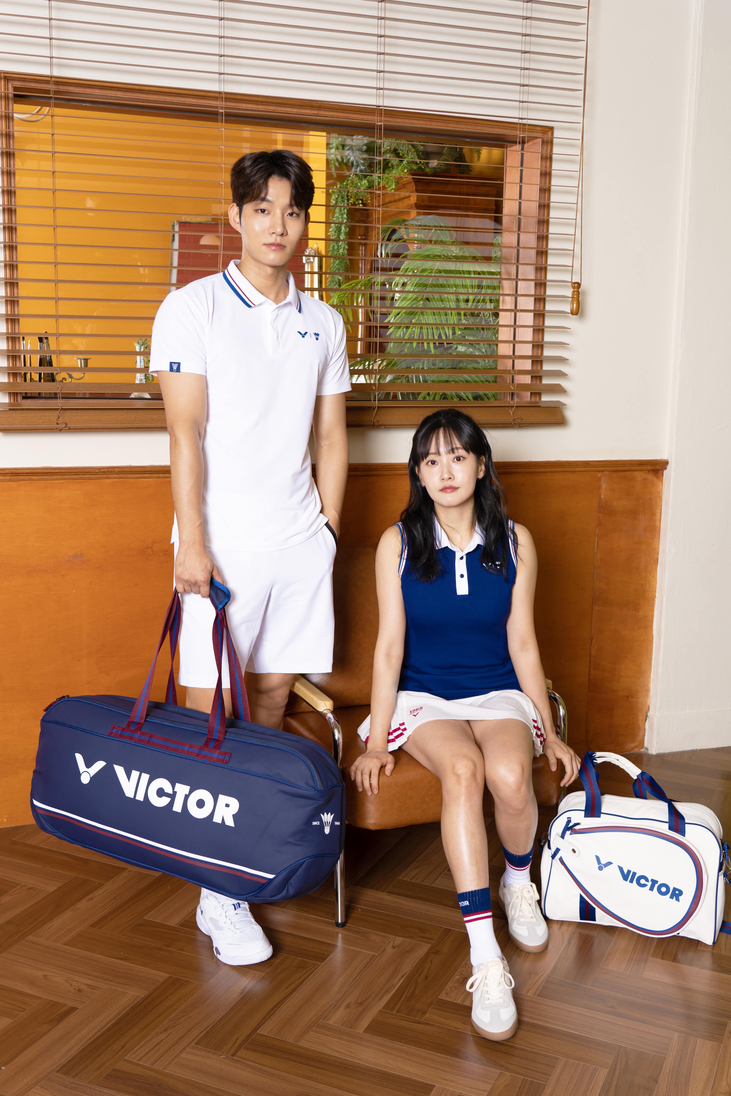 羽球》復古學院風席捲羽球場 VICTOR羽球俱樂部系列優雅登場