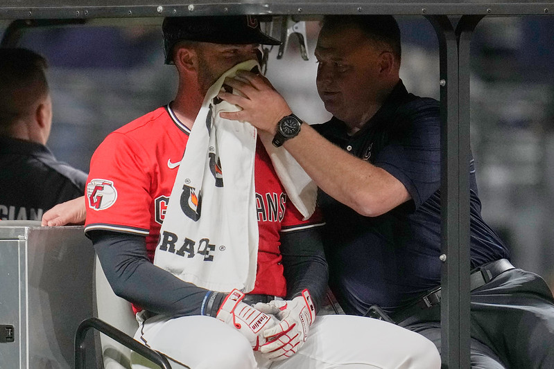 MLB》守護者爭美中冠軍減員　Fry面部骨折缺席6-8周