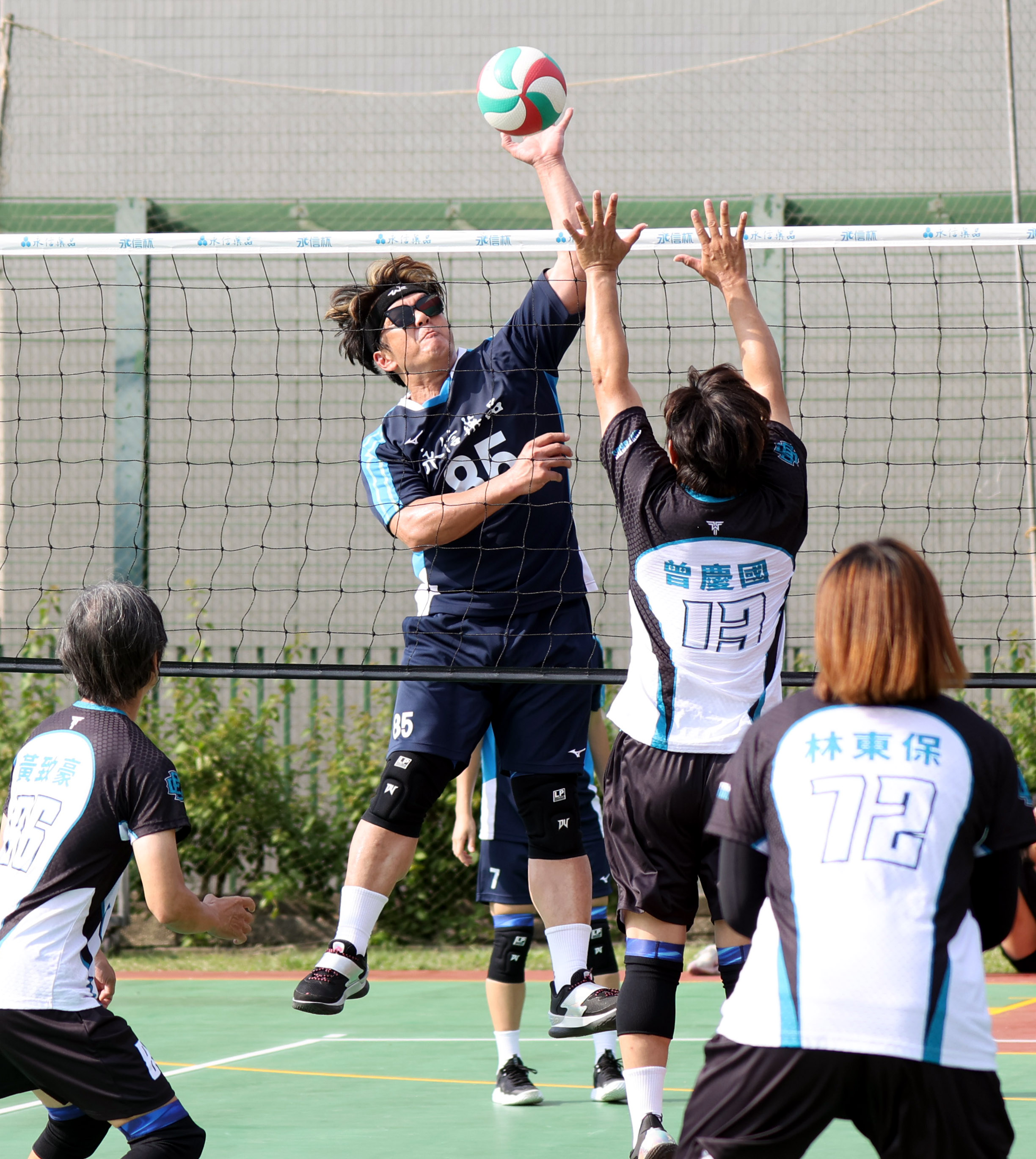 排球》沒看錯　「周董」周思齊參戰永信杯