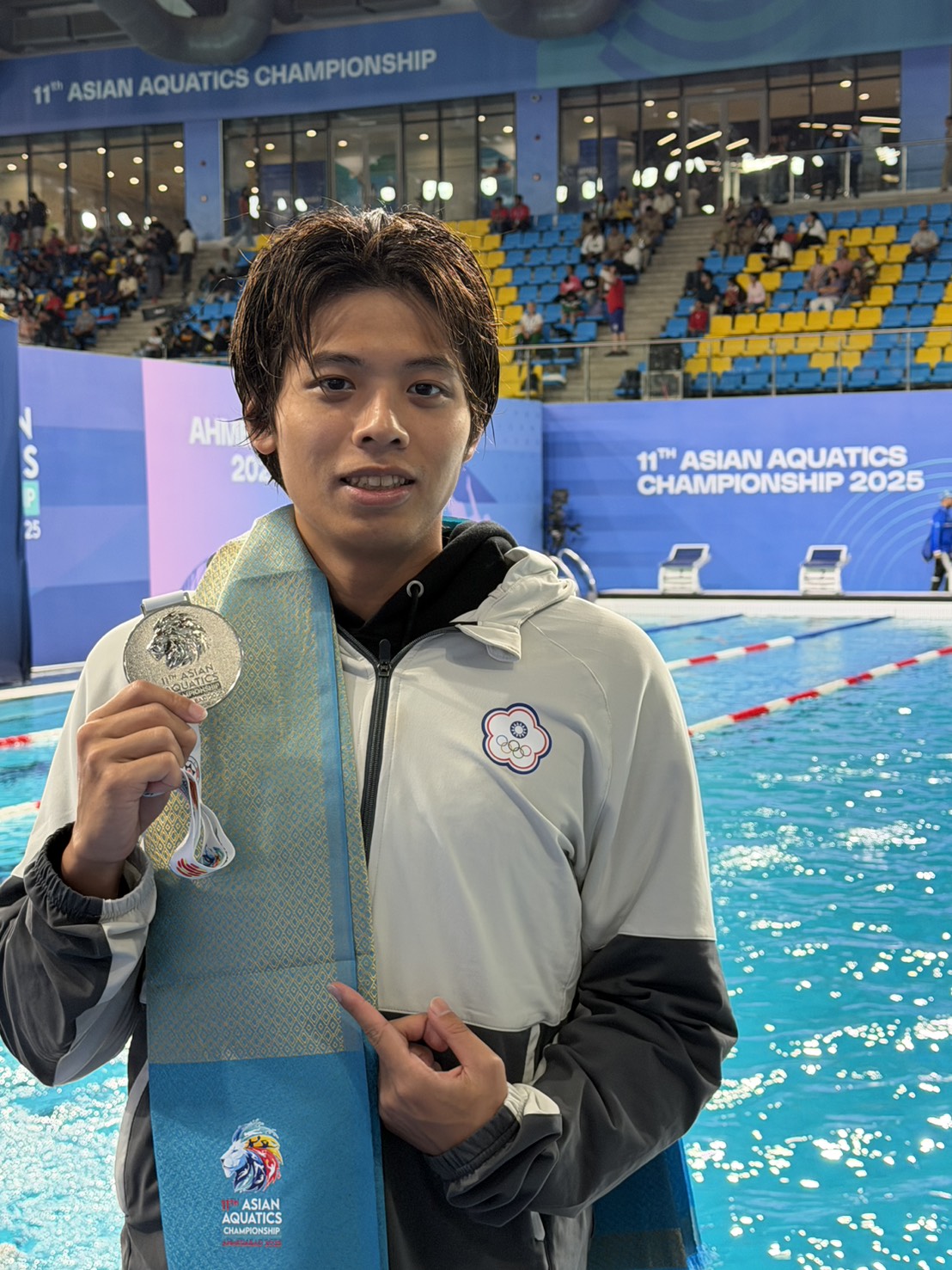 游泳》亞錦賽王冠閎50蝶破全國　王星皓200混「銀」了