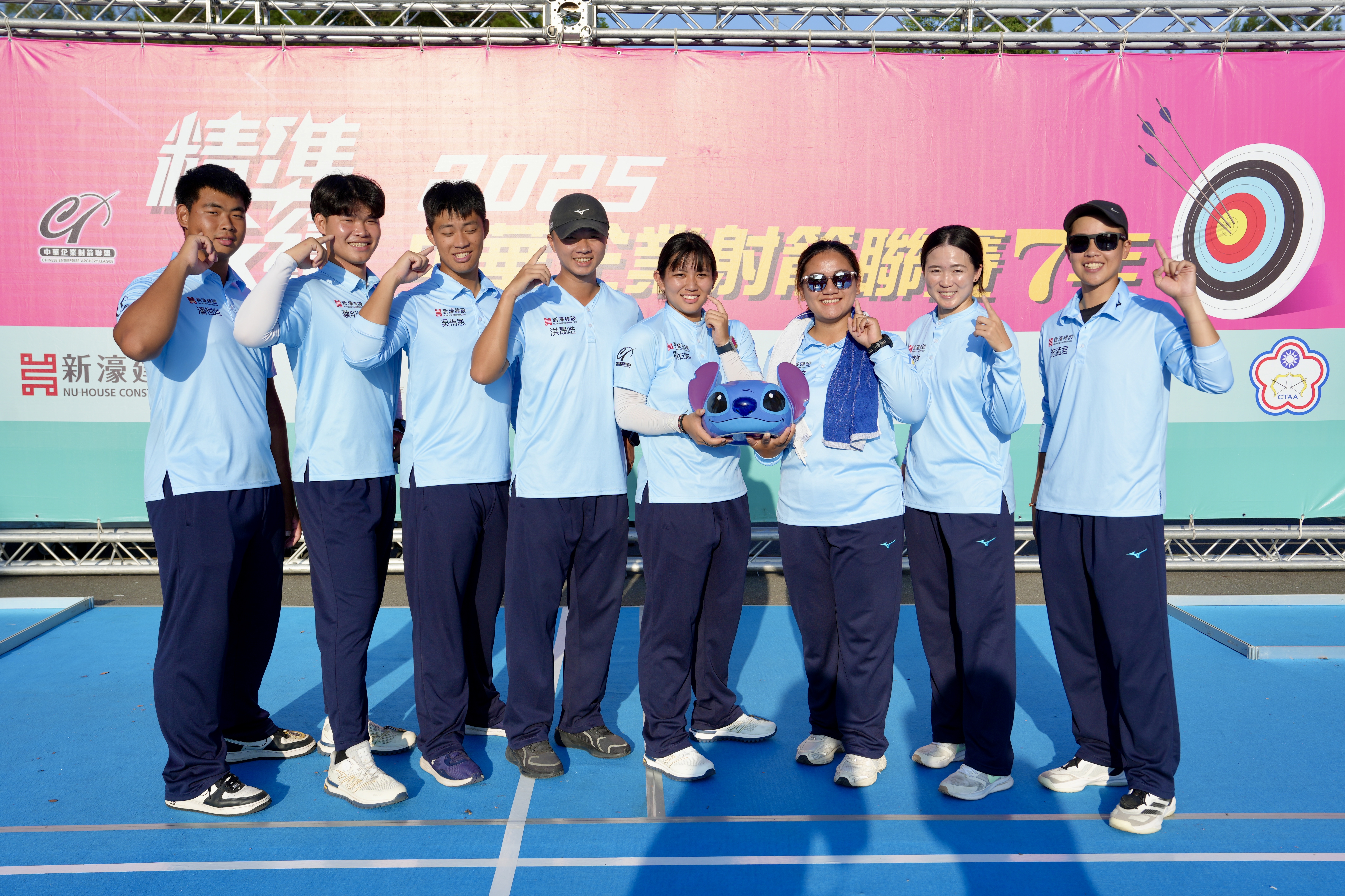 射箭企聯》風佑築女單3連勝　新濠建設連2輪逆轉勝、首度爭冠